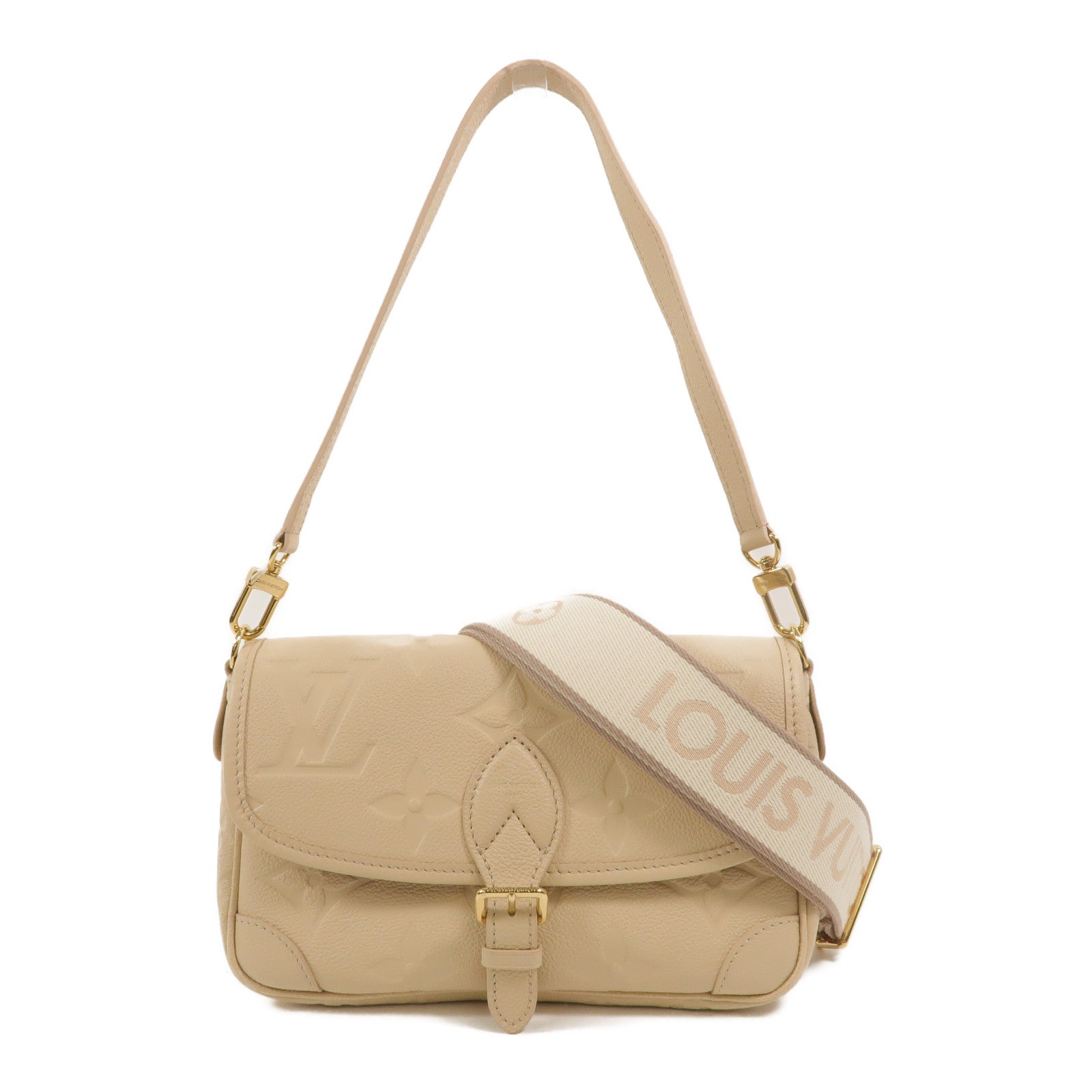 LOUIS VUITTON Monogram Empreinte Diane手挽肩背兩用袋