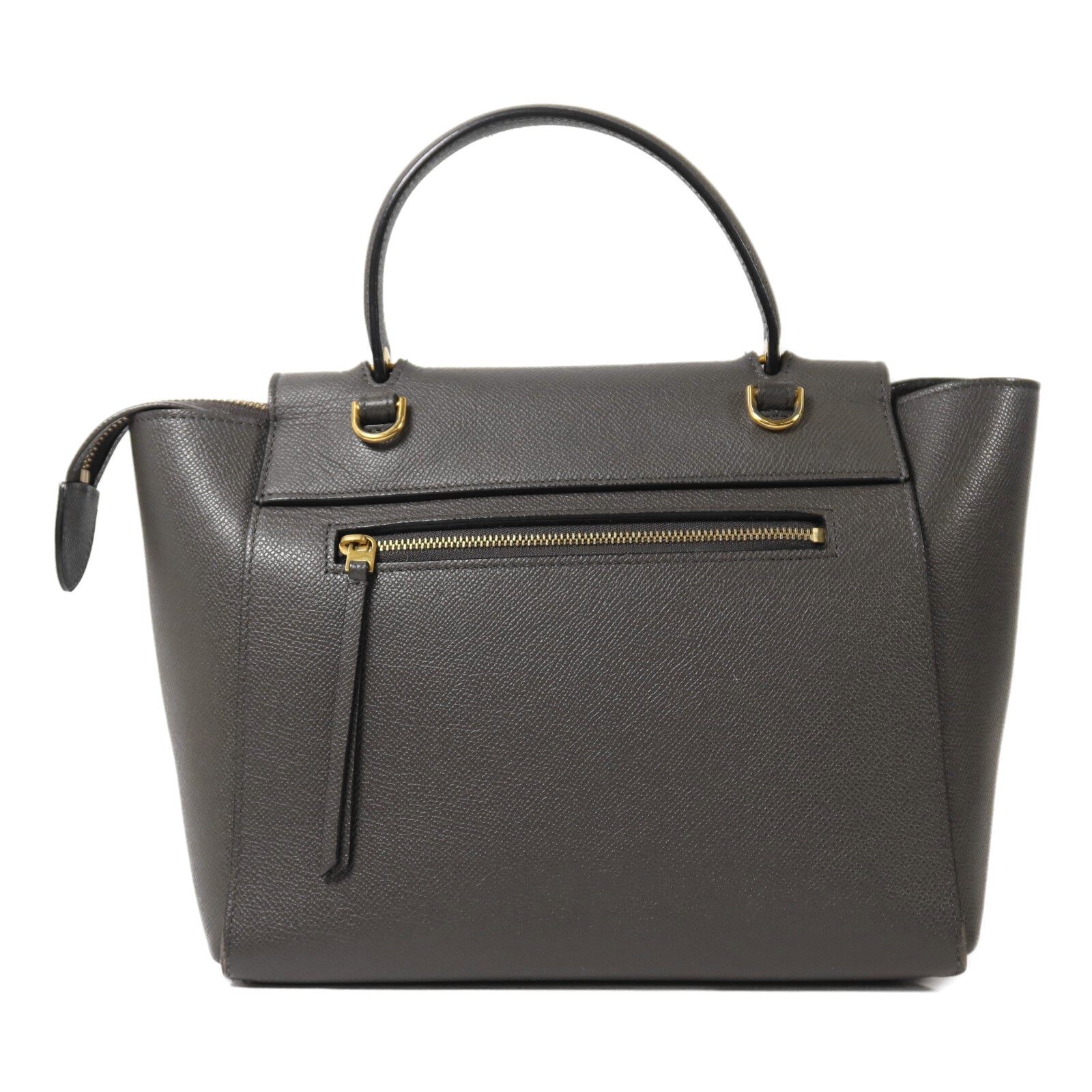 CELINE 牛皮皮革Micro Belt Bag手扣手挽肩背兩用袋