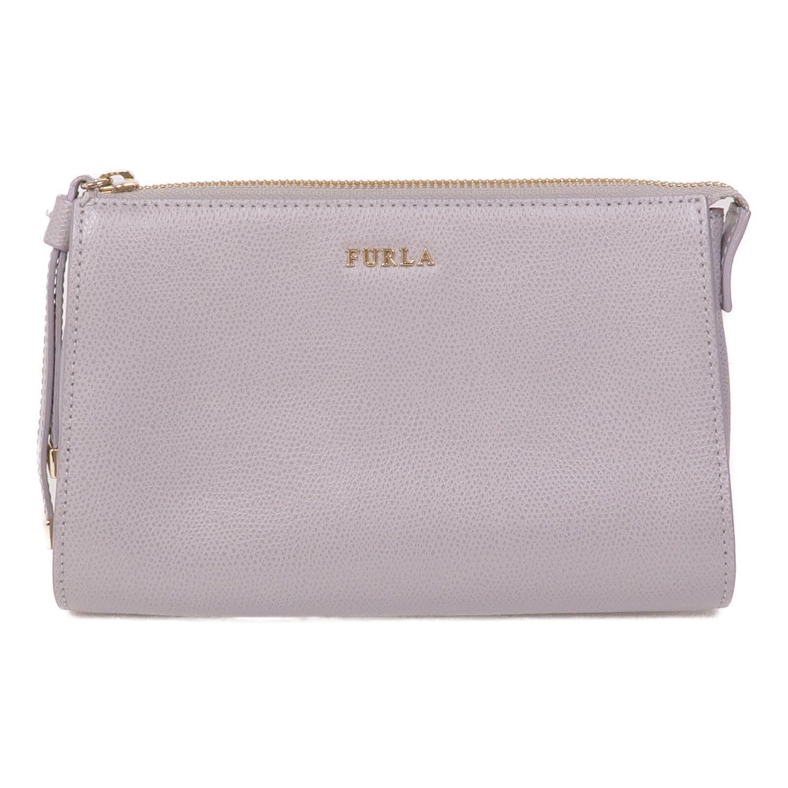Furla 牛皮皮革Clutch Bag金扣手拿包