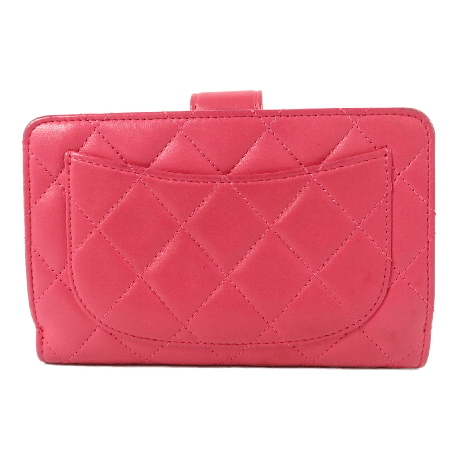 CHANEL 羊皮皮革Bifold Wallet錢包