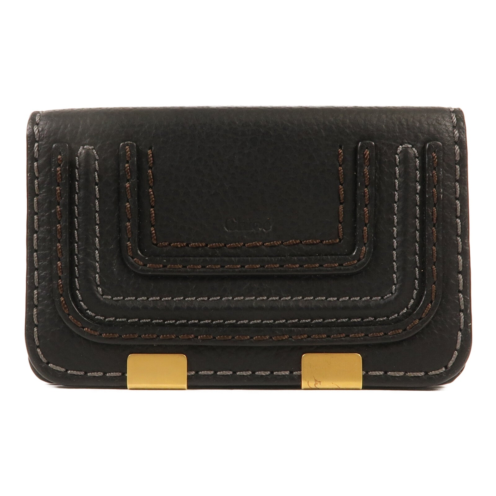 Chloe 牛皮皮革Card case金扣卡片套