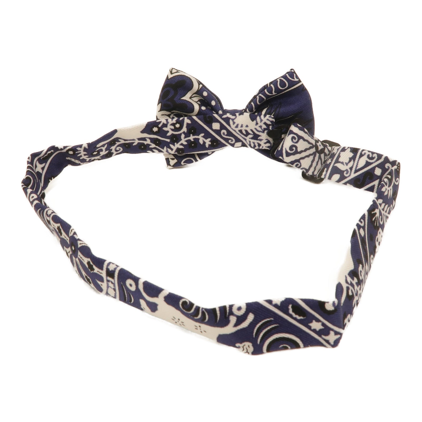 HERMES 絲質Bowtie領結