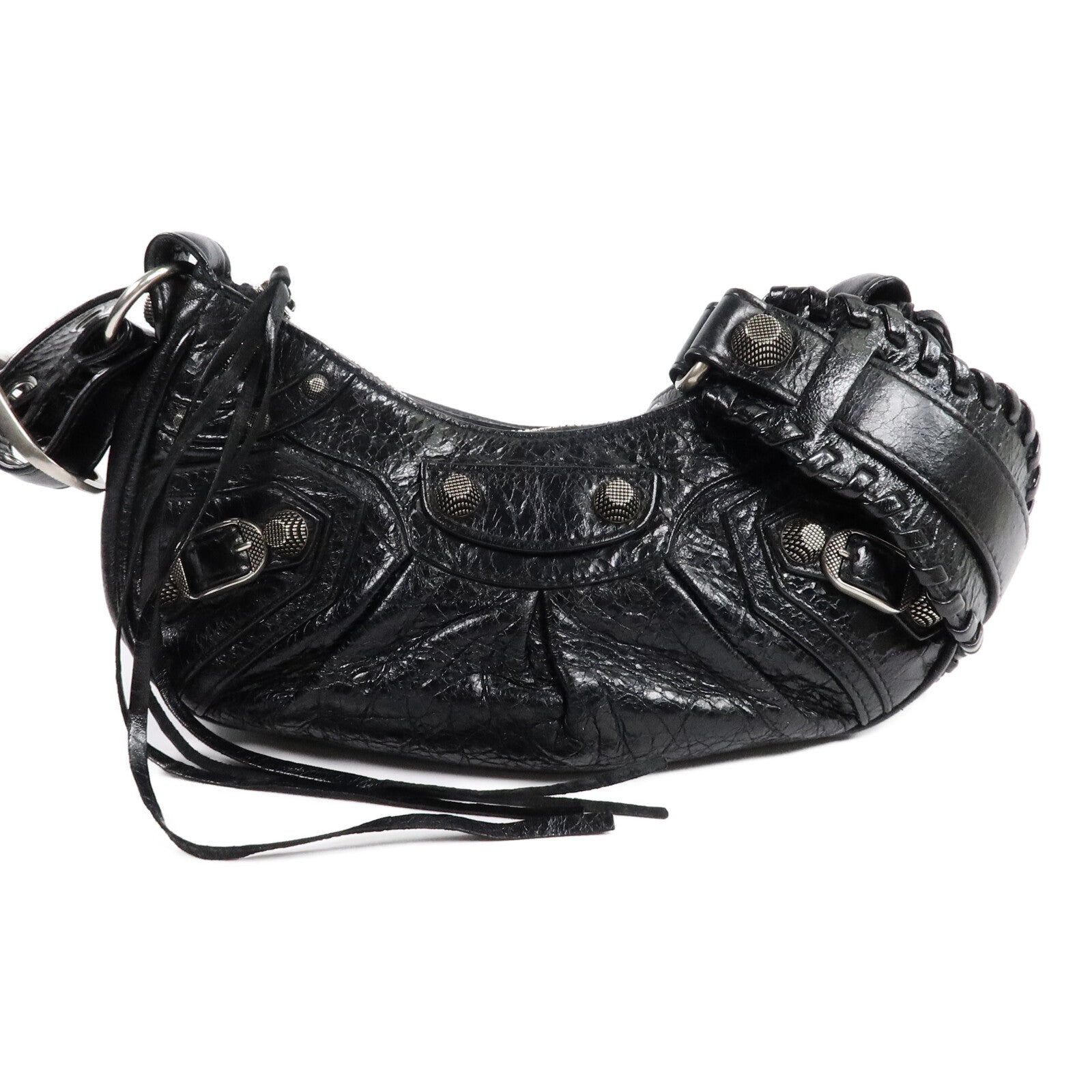 BALENCIAGA 羊皮皮革Le Cagole XS肩背袋