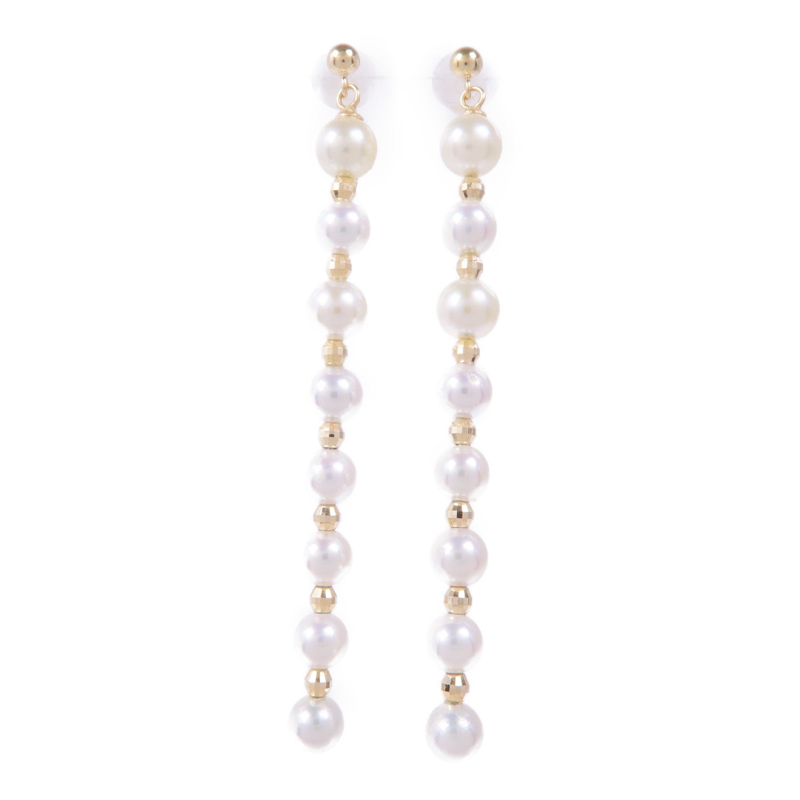 JEWELRY 18K黃金Pearl Earrings珍珠耳環