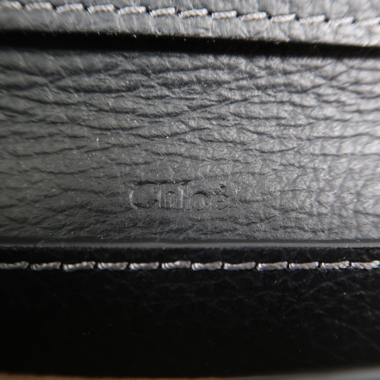 Chloe 牛皮皮革Card case金扣卡片套