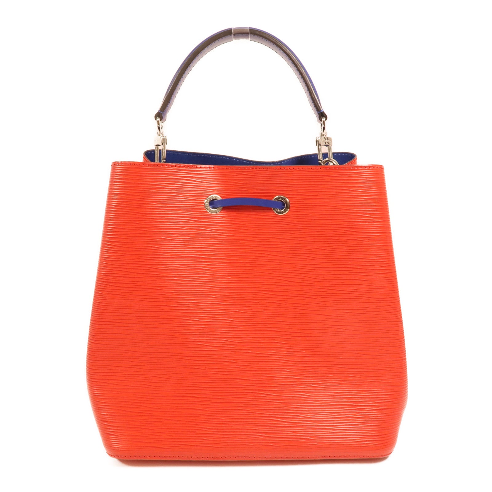 LOUIS VUITTON Epi NeoNoe MM銀扣手挽肩背兩用袋紅色藍色
