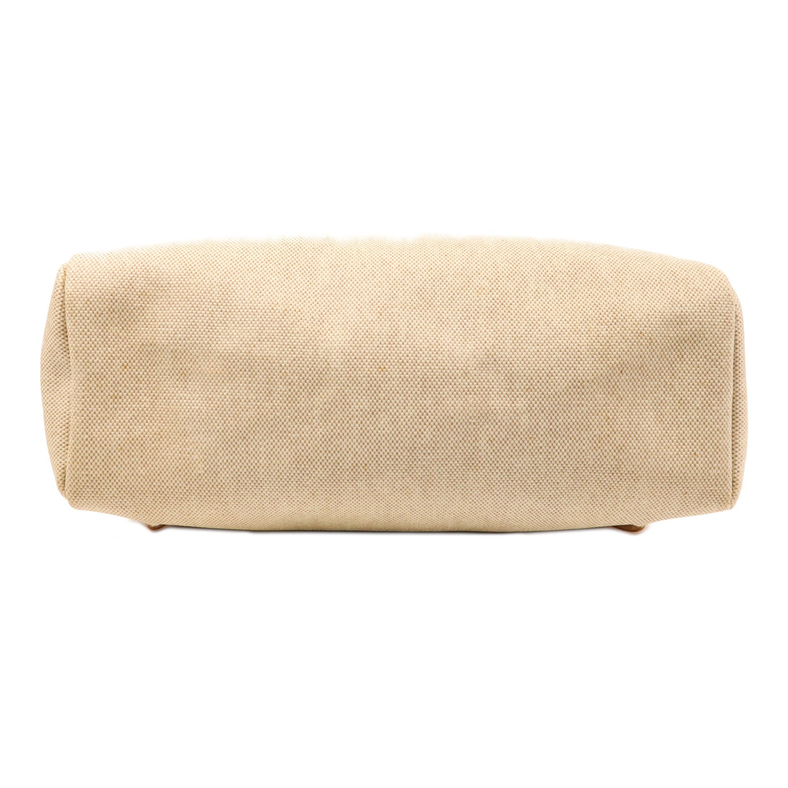 HERMES 皮革/帆布Herbag 2 In 1銀扣背包