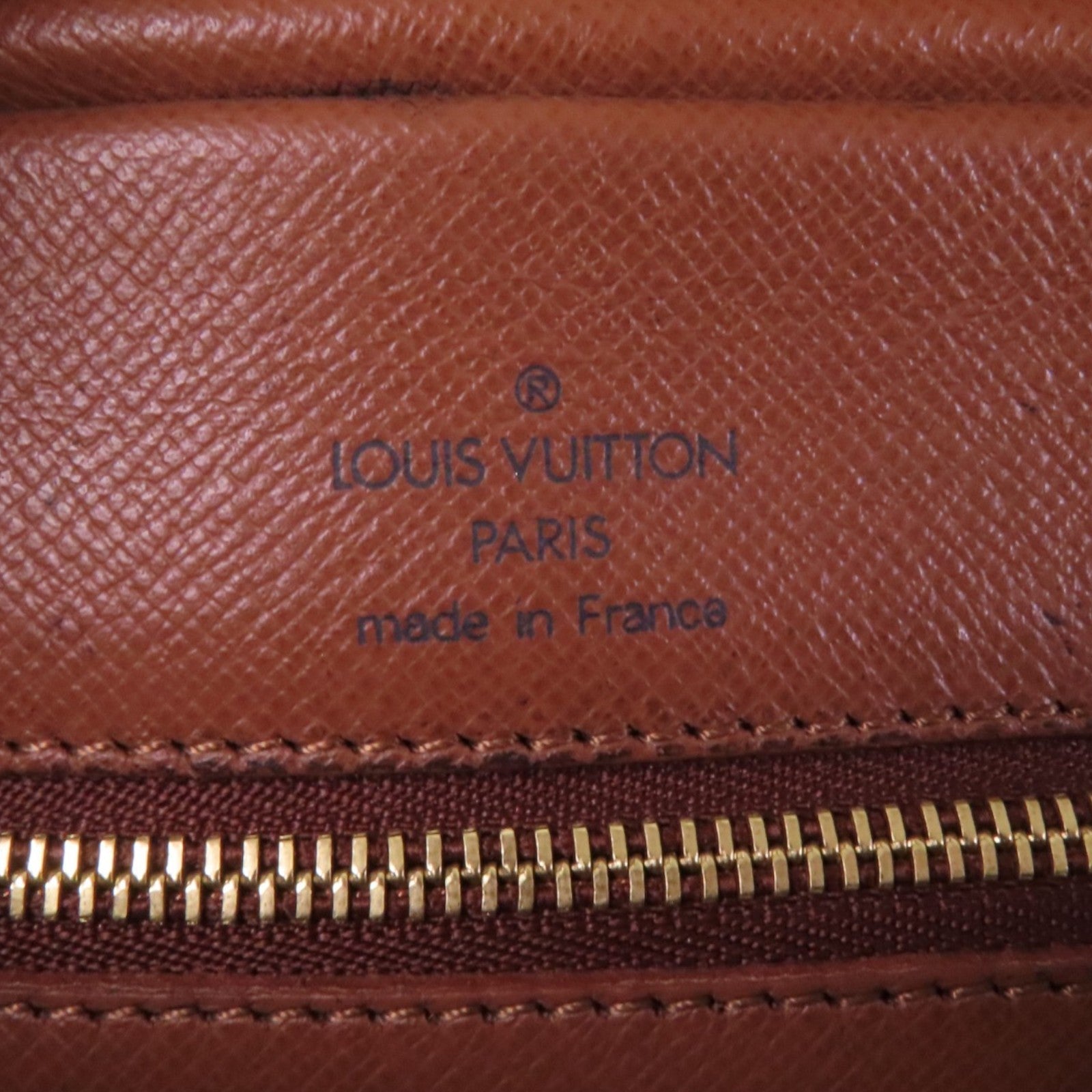 LOUIS VUITTON Monogram Nile金扣肩背袋