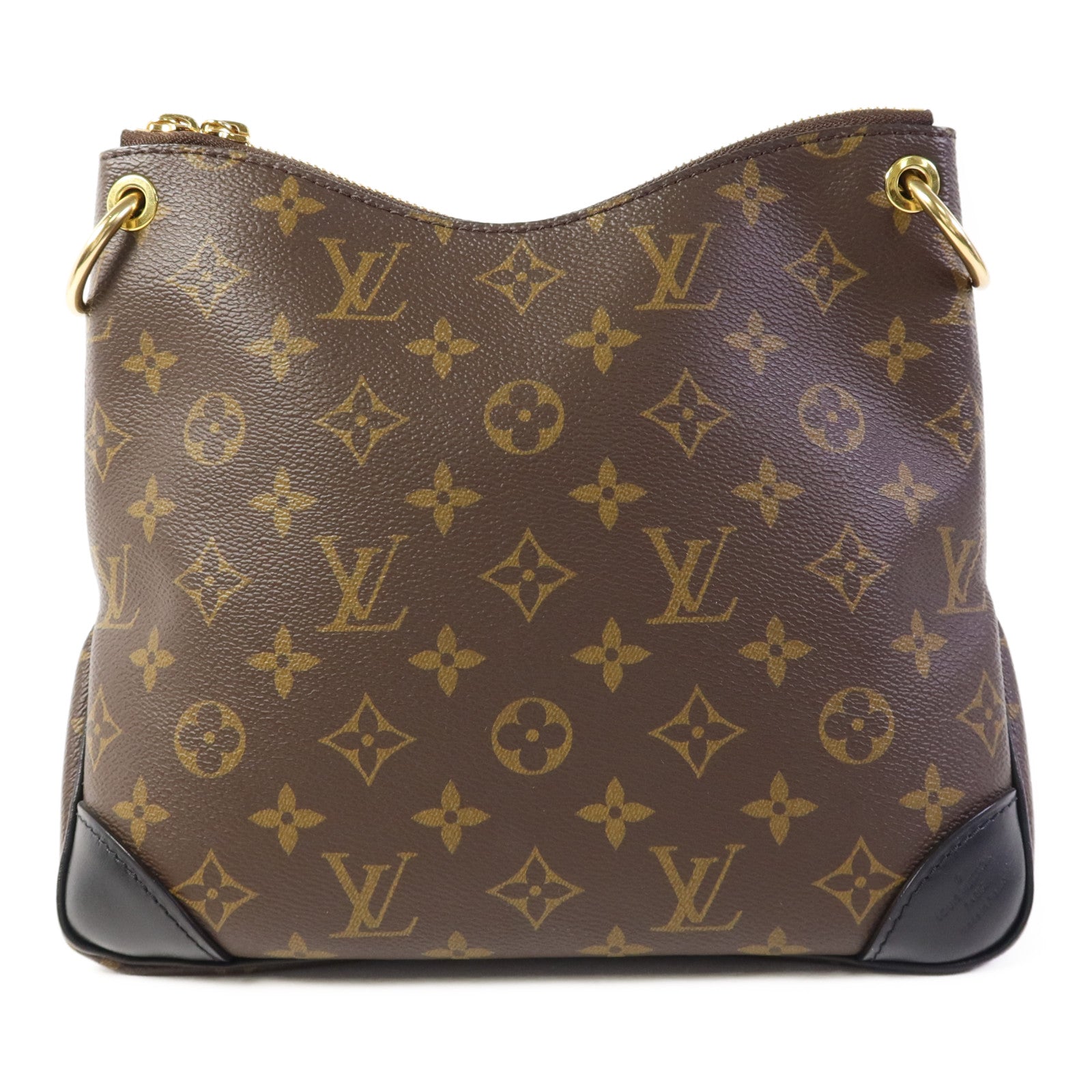 LOUIS VUITTON Monogram Odeon PM金扣肩背袋