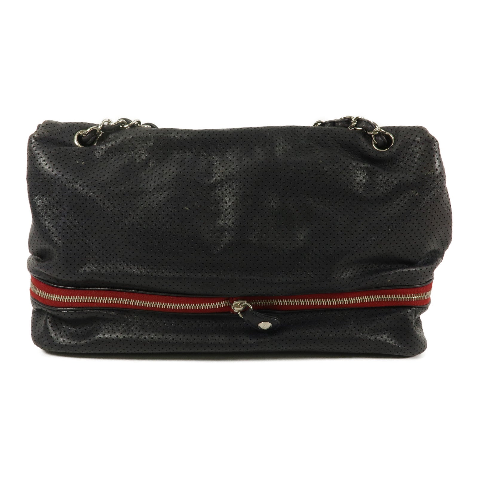 CHANEL 羊皮皮革Shoulder Bag鏈帶肩背袋