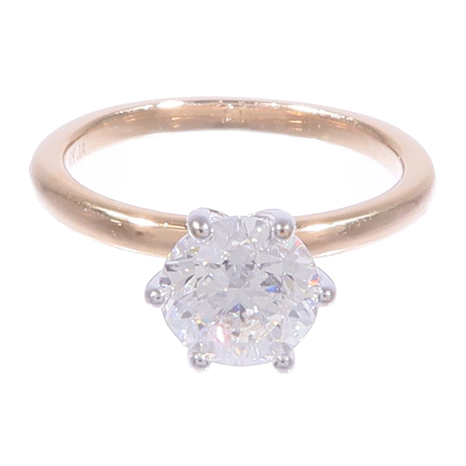JEWELRY 14K玫瑰金/白金Diamond Ring鑽石戒指