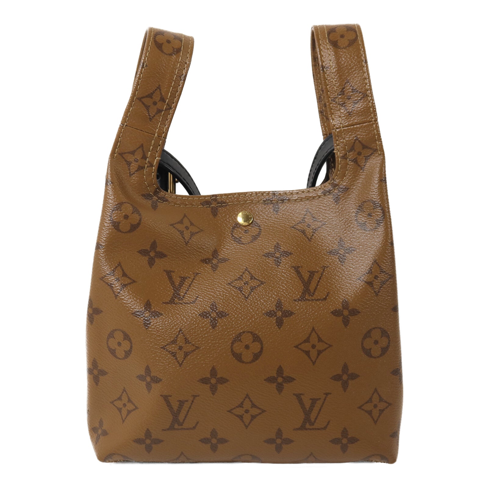 LOUIS VUITTON Monogram Reverse Atlantis BB鏈帶手挽肩背兩用袋