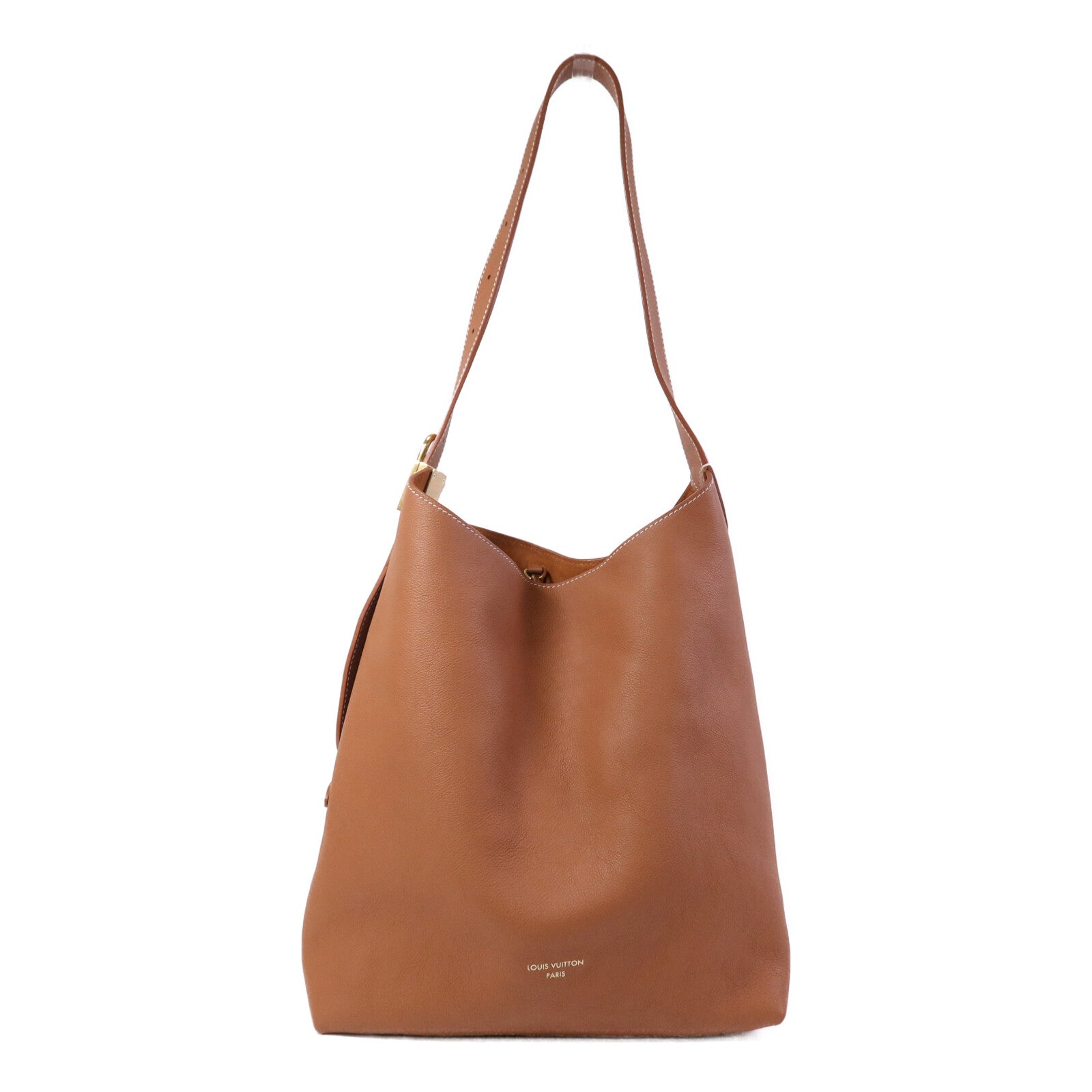 LOUIS VUITTON 牛皮皮革Low Key Hobo MM金扣肩背袋