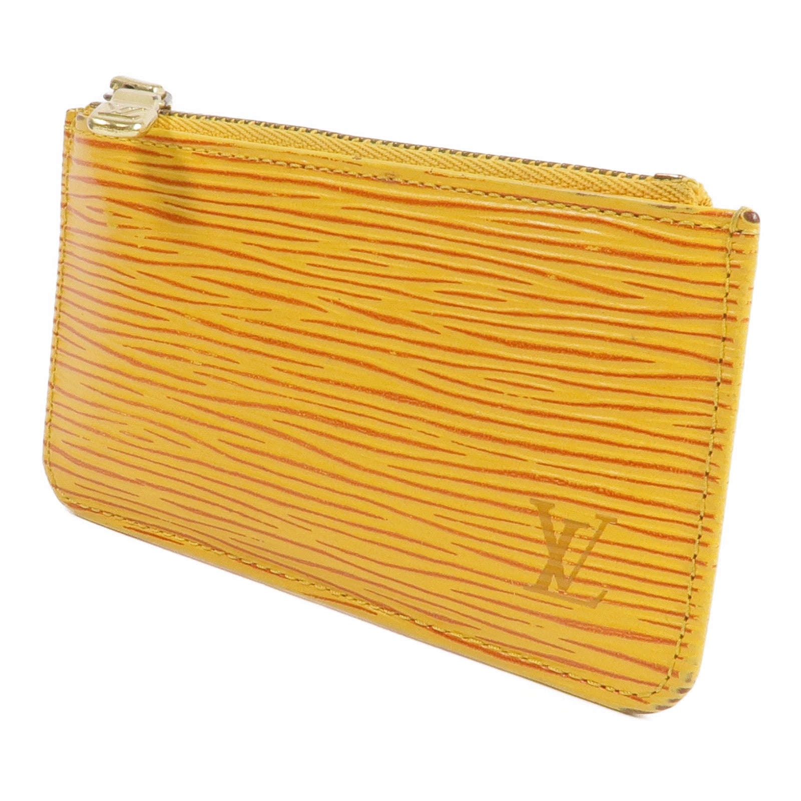 LOUIS VUITTON Epi Coin Case金扣零錢包