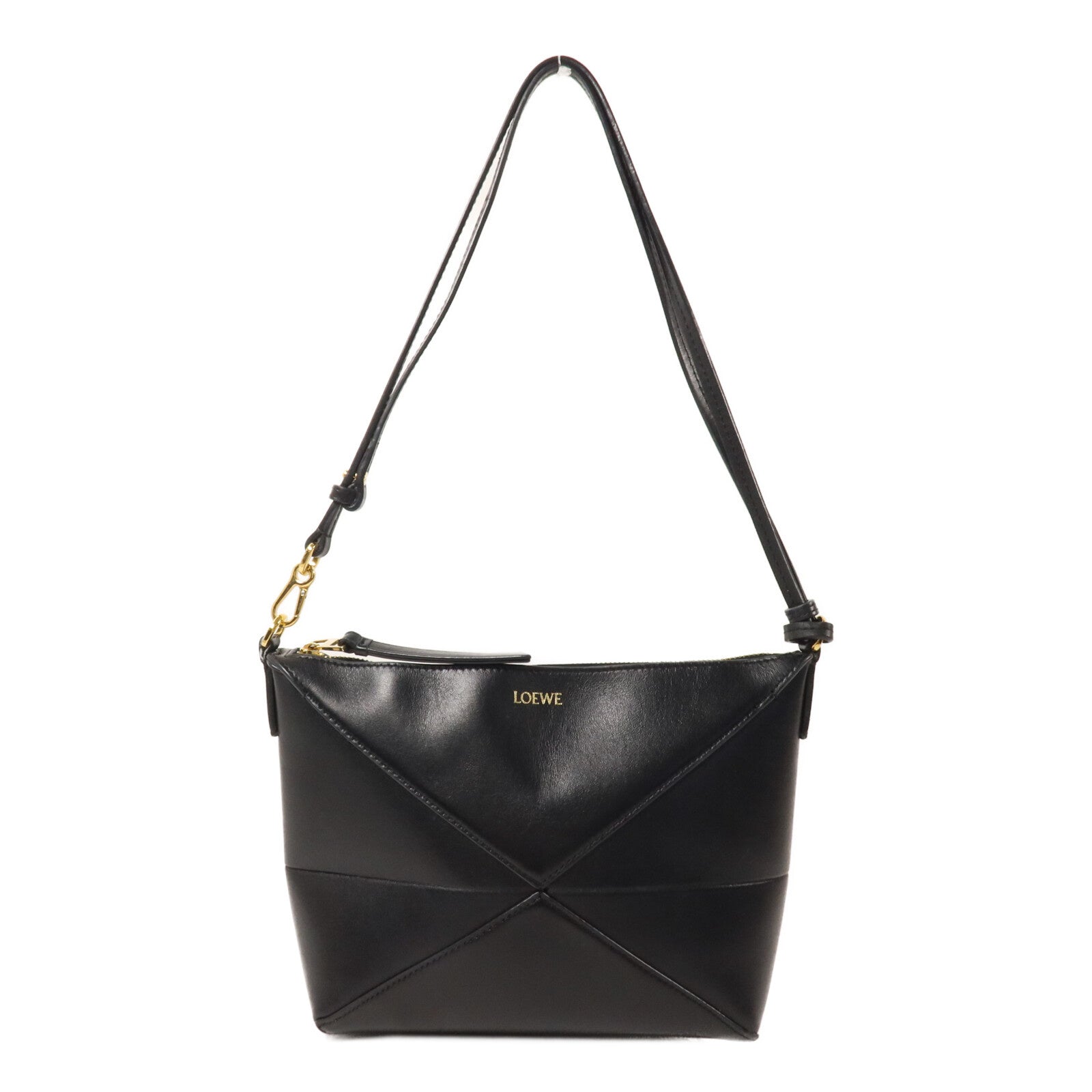 LOEWE 牛皮皮革Puzzle Fold Pouch肩背袋