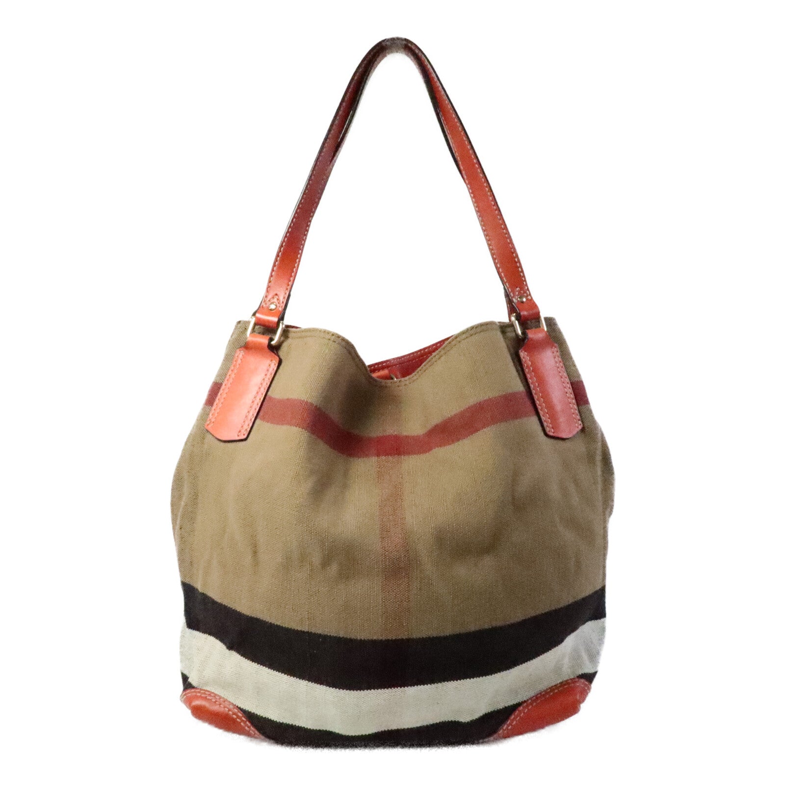 BURBERRY 帆布Shoulder Bag肩背袋
