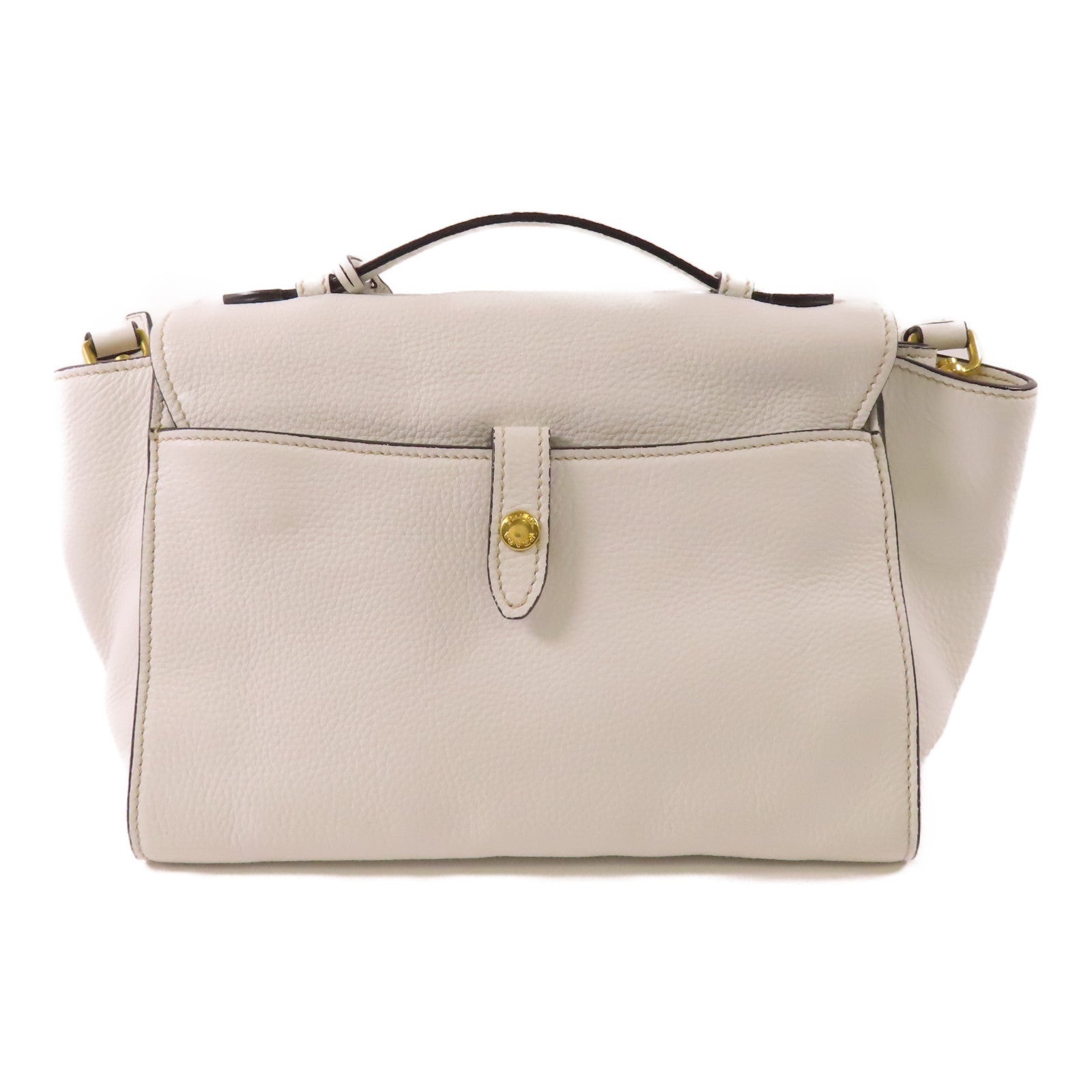 PRADA 牛皮皮革Shoulder Bag金扣手挽肩背兩用袋