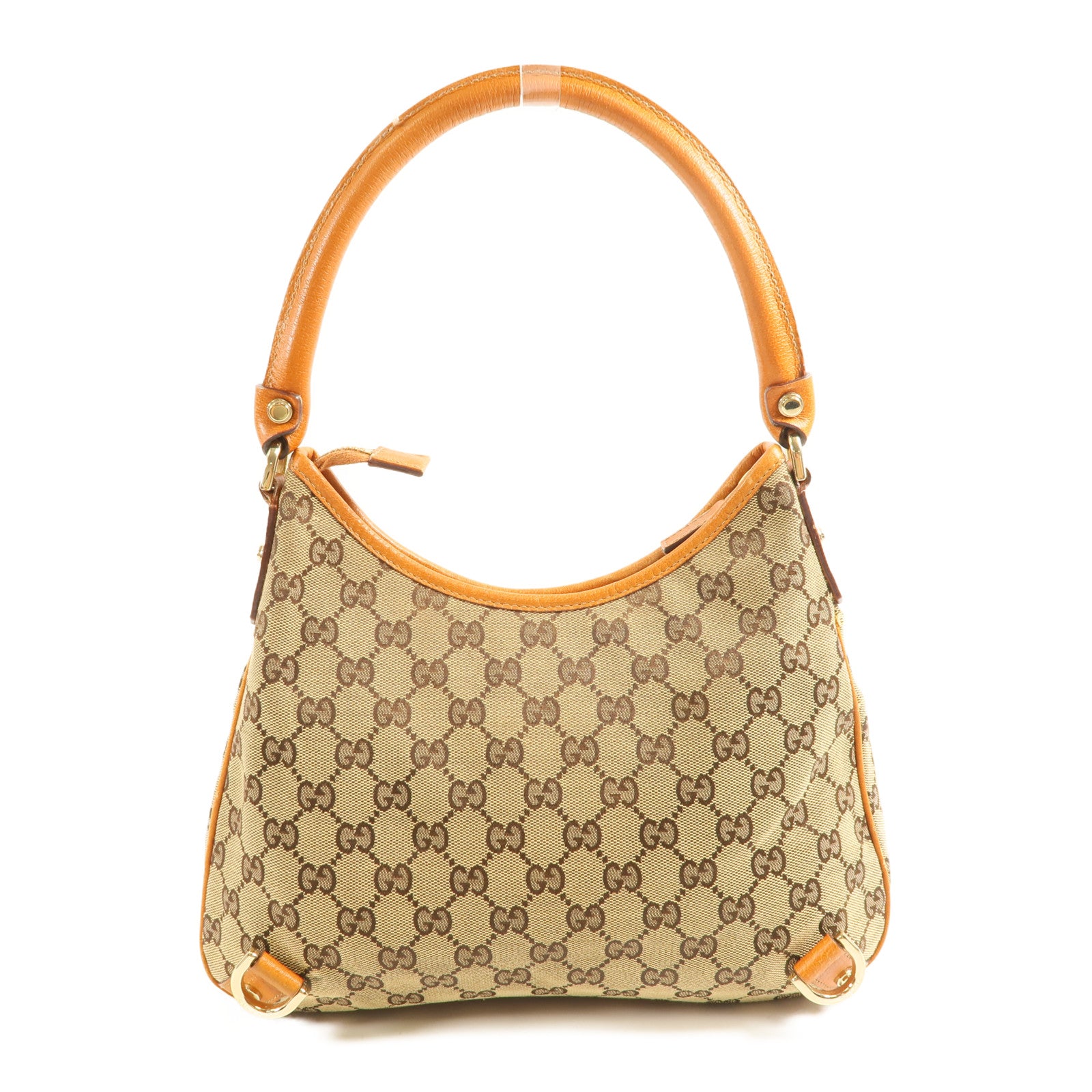 GUCCI 帆布Abbey金扣肩背袋