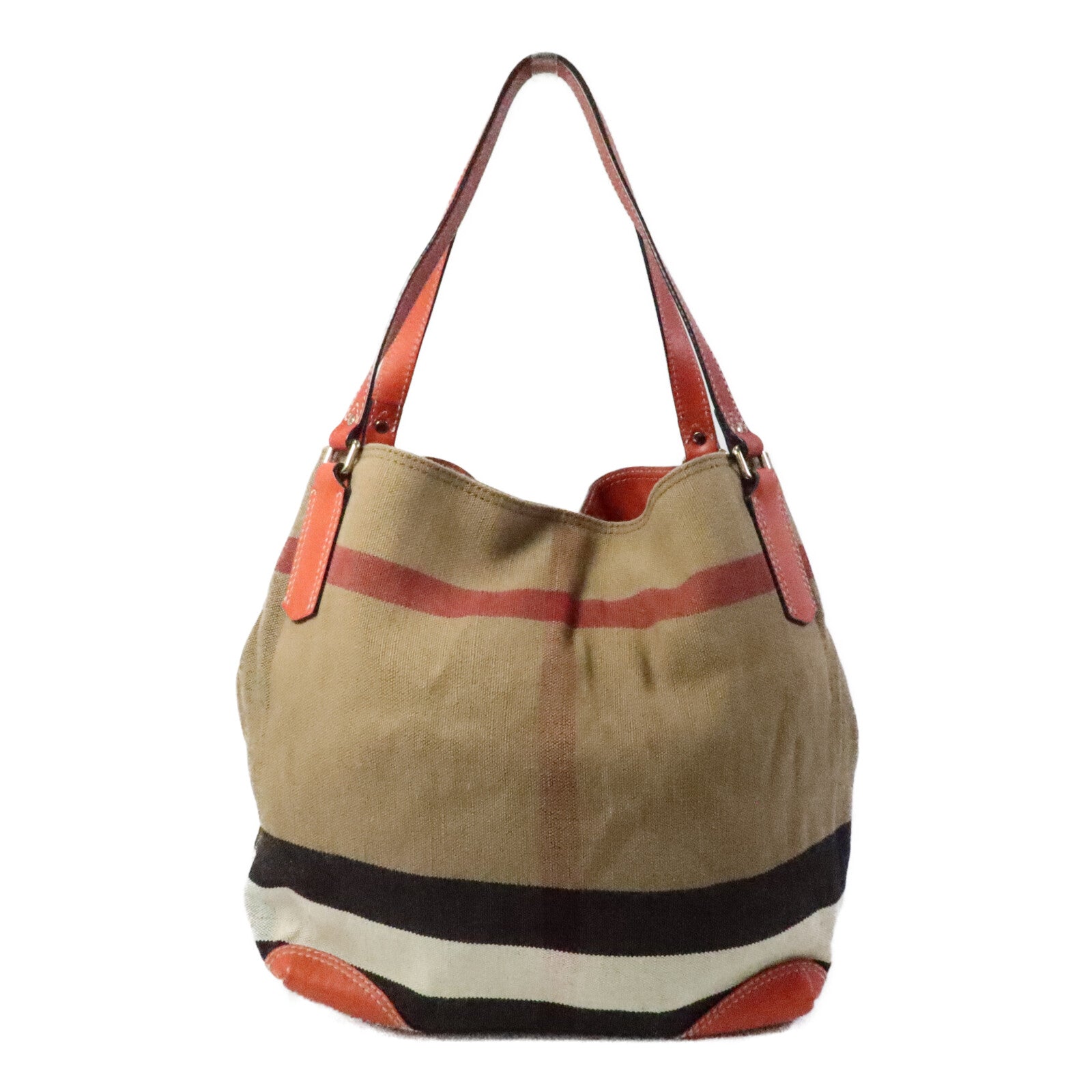 BURBERRY 帆布Shoulder Bag肩背袋