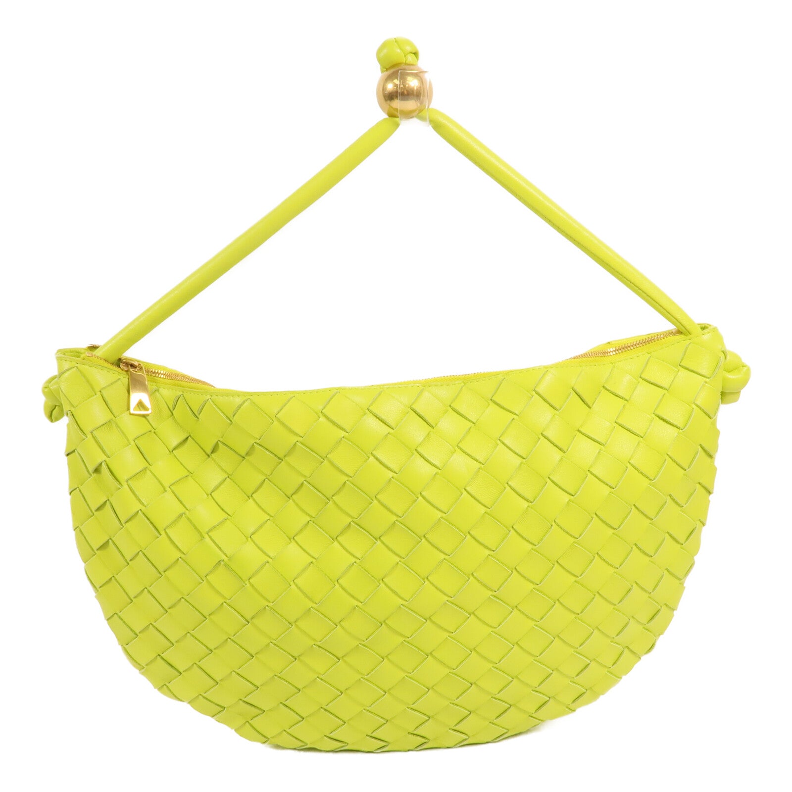 BOTTEGA VENETA 牛皮皮革Shoulder Bag金扣肩背袋