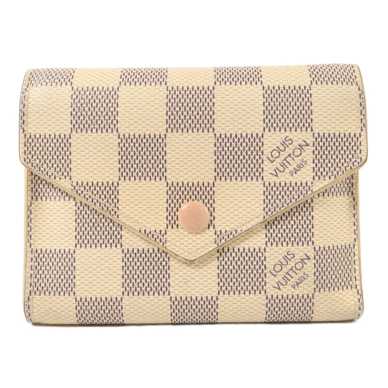 LOUIS VUITTON Damier Azur Victorine Wallet錢包