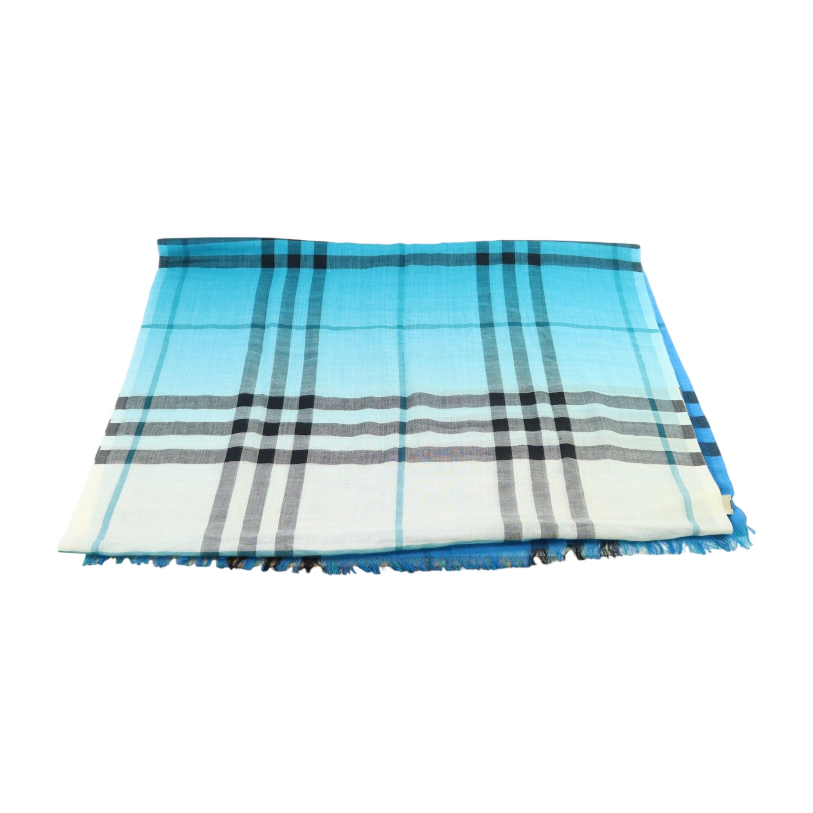 BURBERRY 羊毛/絲質Scarf圍巾