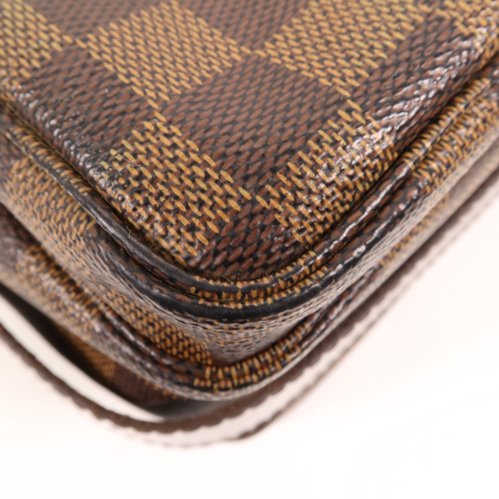 LOUIS VUITTON Damier Naviglio金扣肩背袋