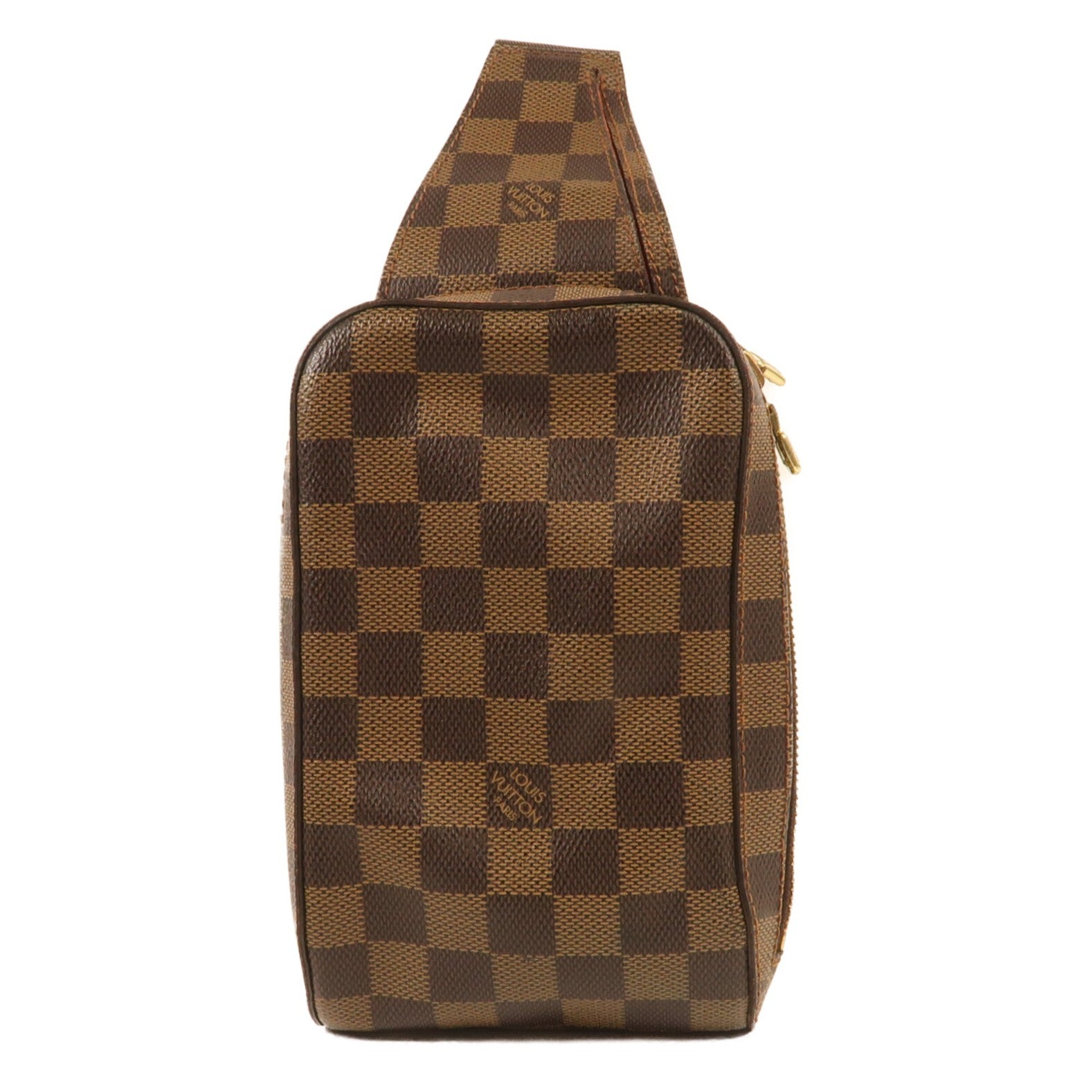 LOUIS VUITTON Damier Geronimos金扣腰包