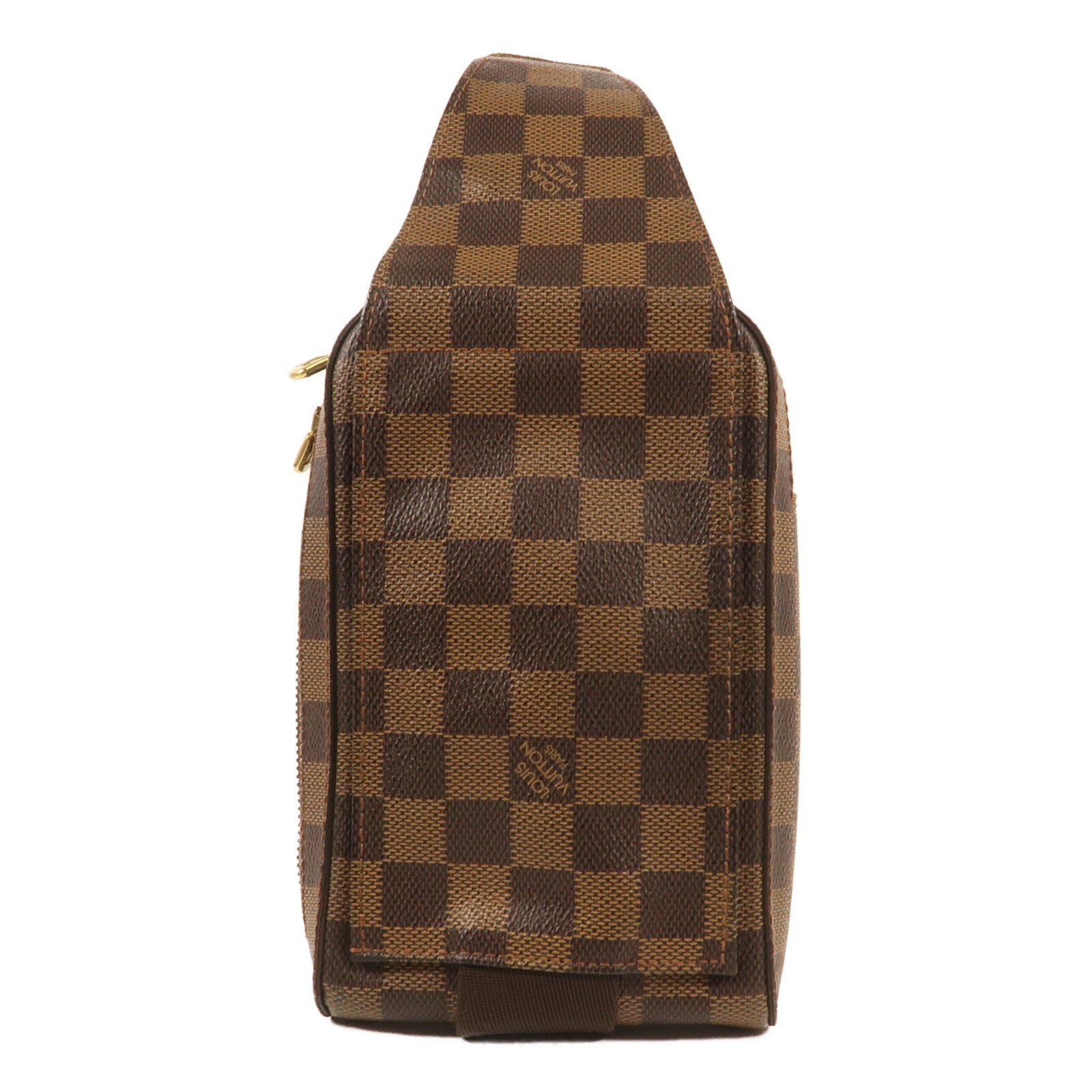 LOUIS VUITTON Damier Geronimos金扣腰包
