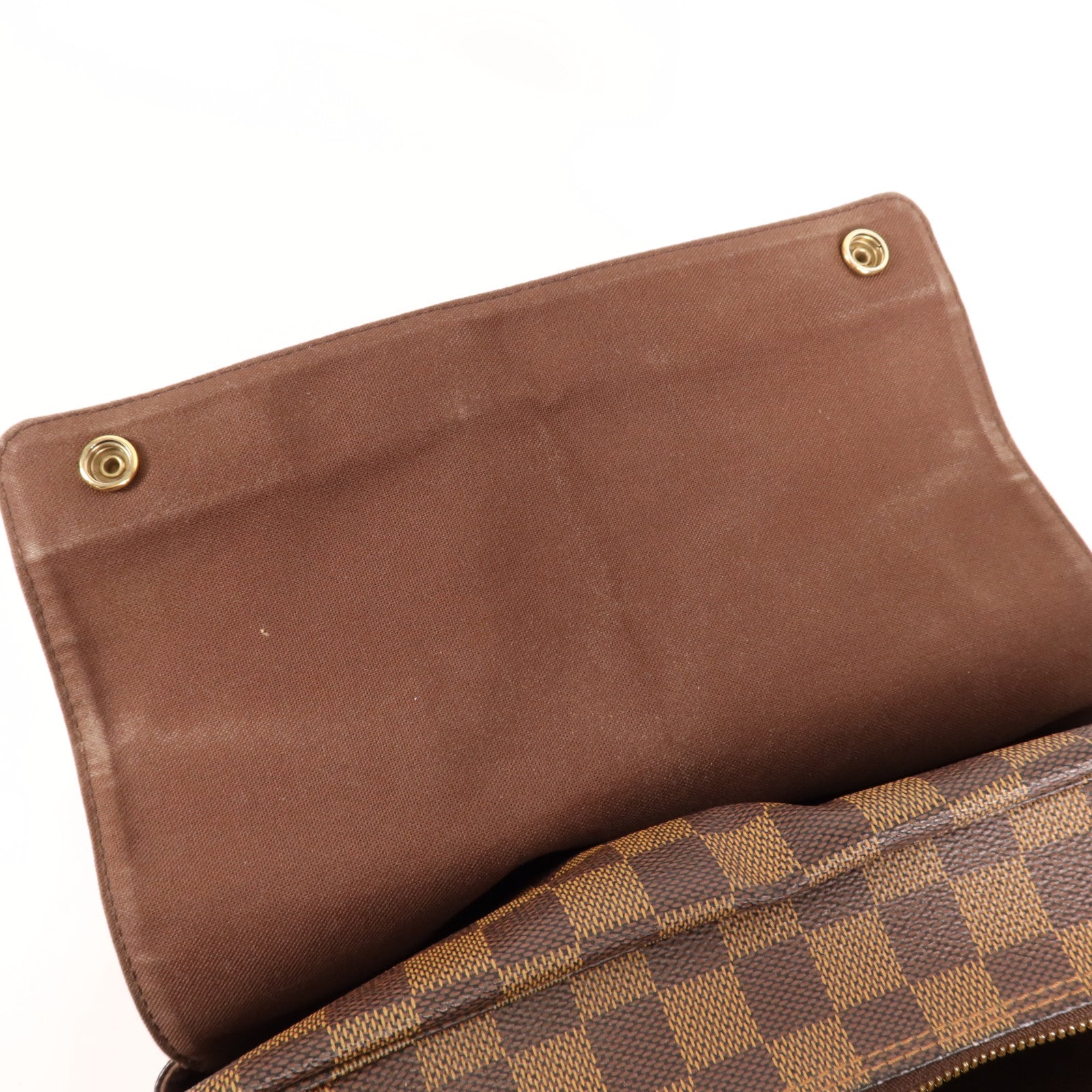 LOUIS VUITTON Damier Naviglio金扣肩背袋