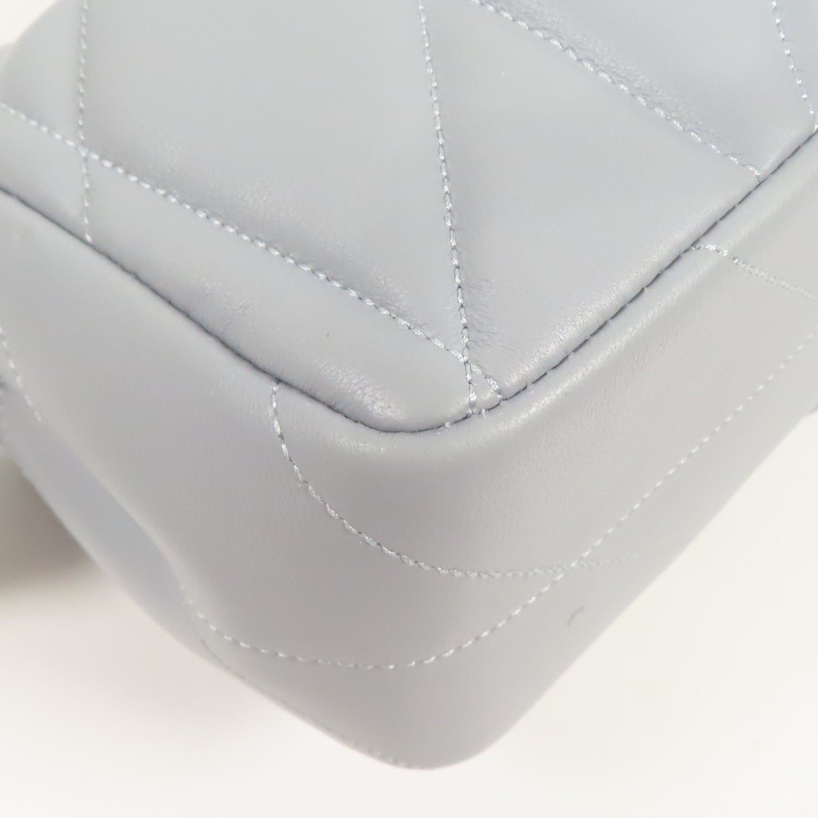 COACH 皮革Shoulder Bag銀扣鏈帶肩背袋