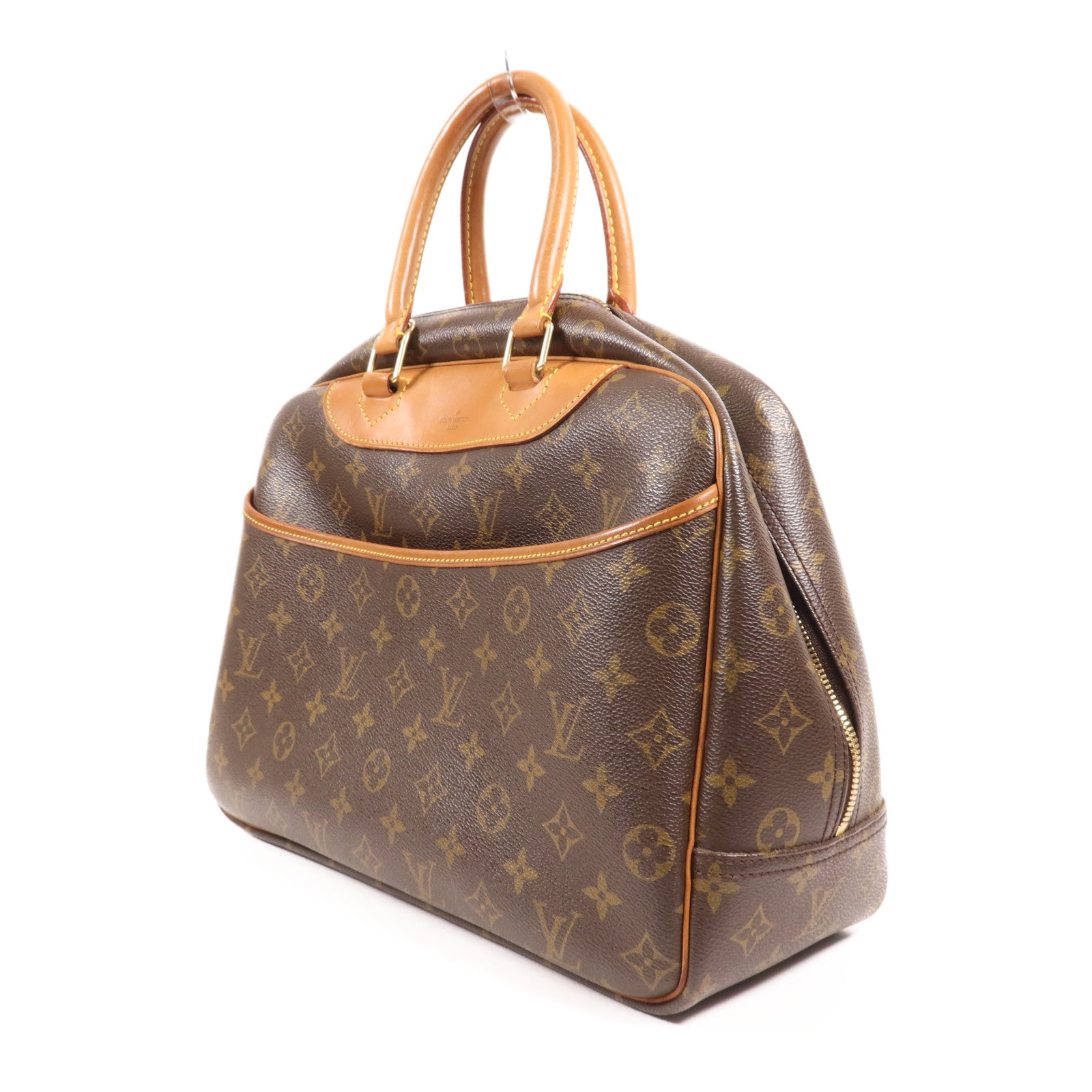 LOUIS VUITTON Monogram Deauville金扣手挽袋