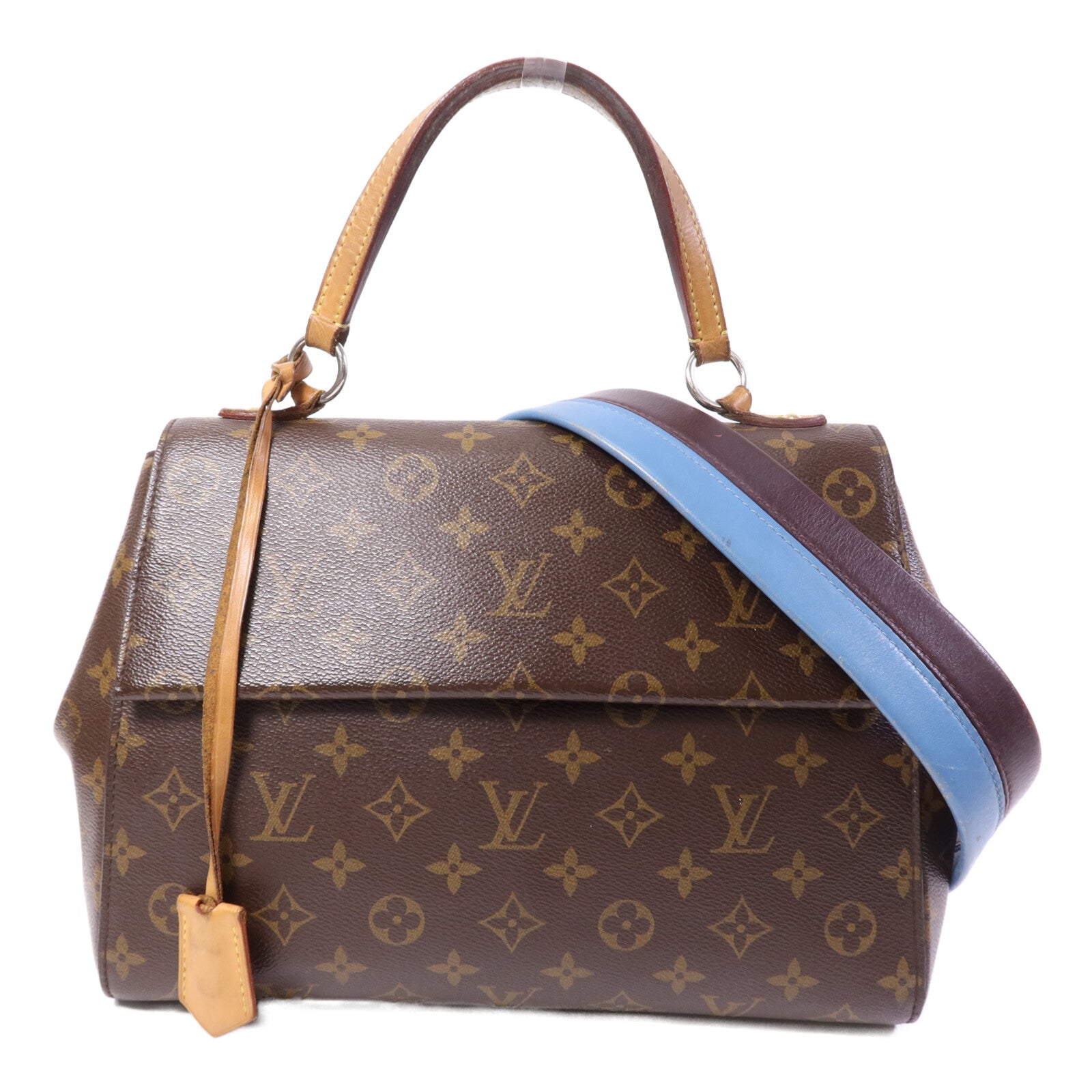 LOUIS VUITTON Monogram Cluny MM手挽肩背兩用袋