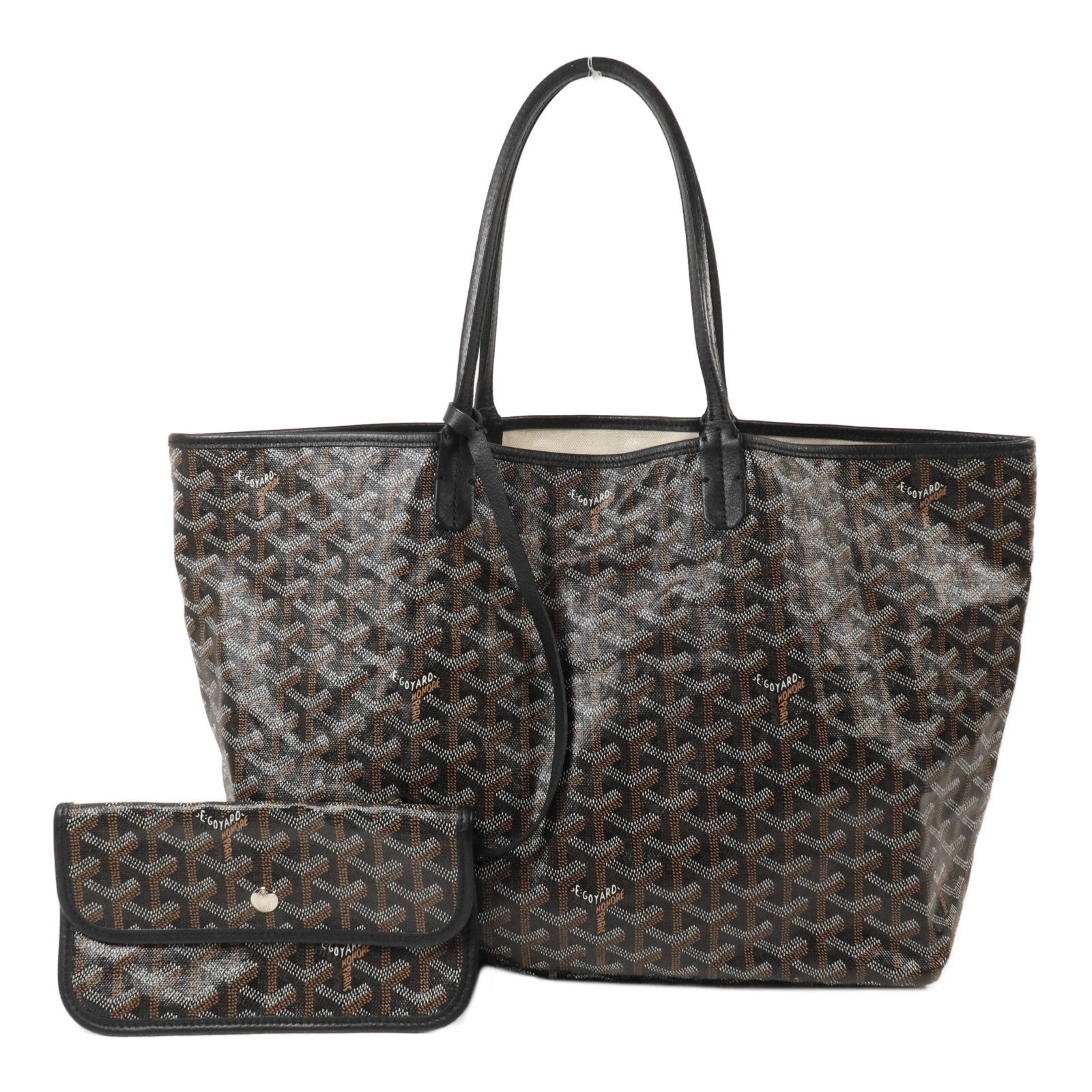 GOYARD 塗層帆布Saint Louis PM手挽袋