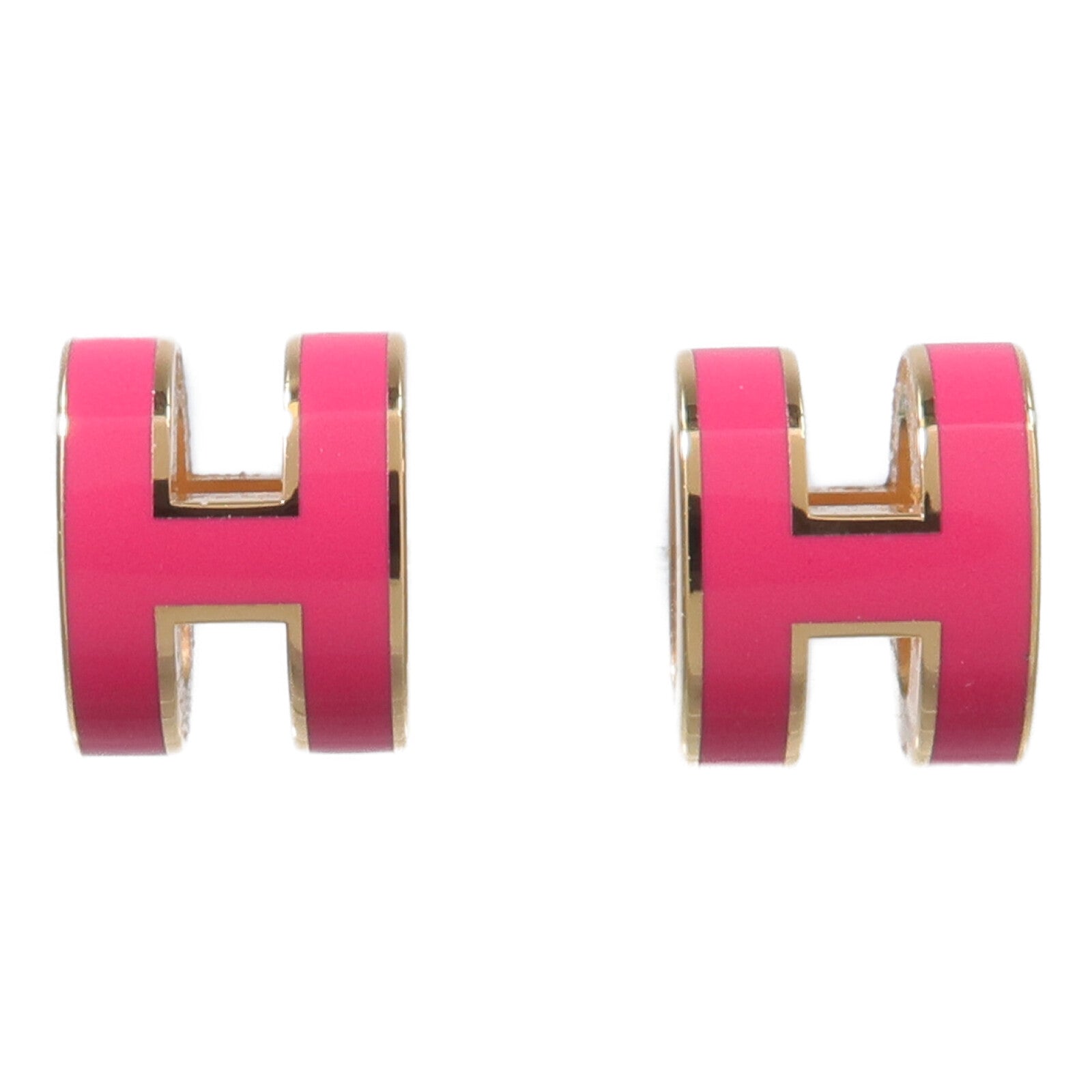 HERMES 金屬Mini Pop H Earrings耳環