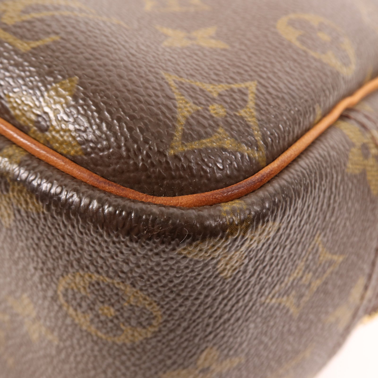 LOUIS VUITTON Monogram Deauville金扣手挽袋