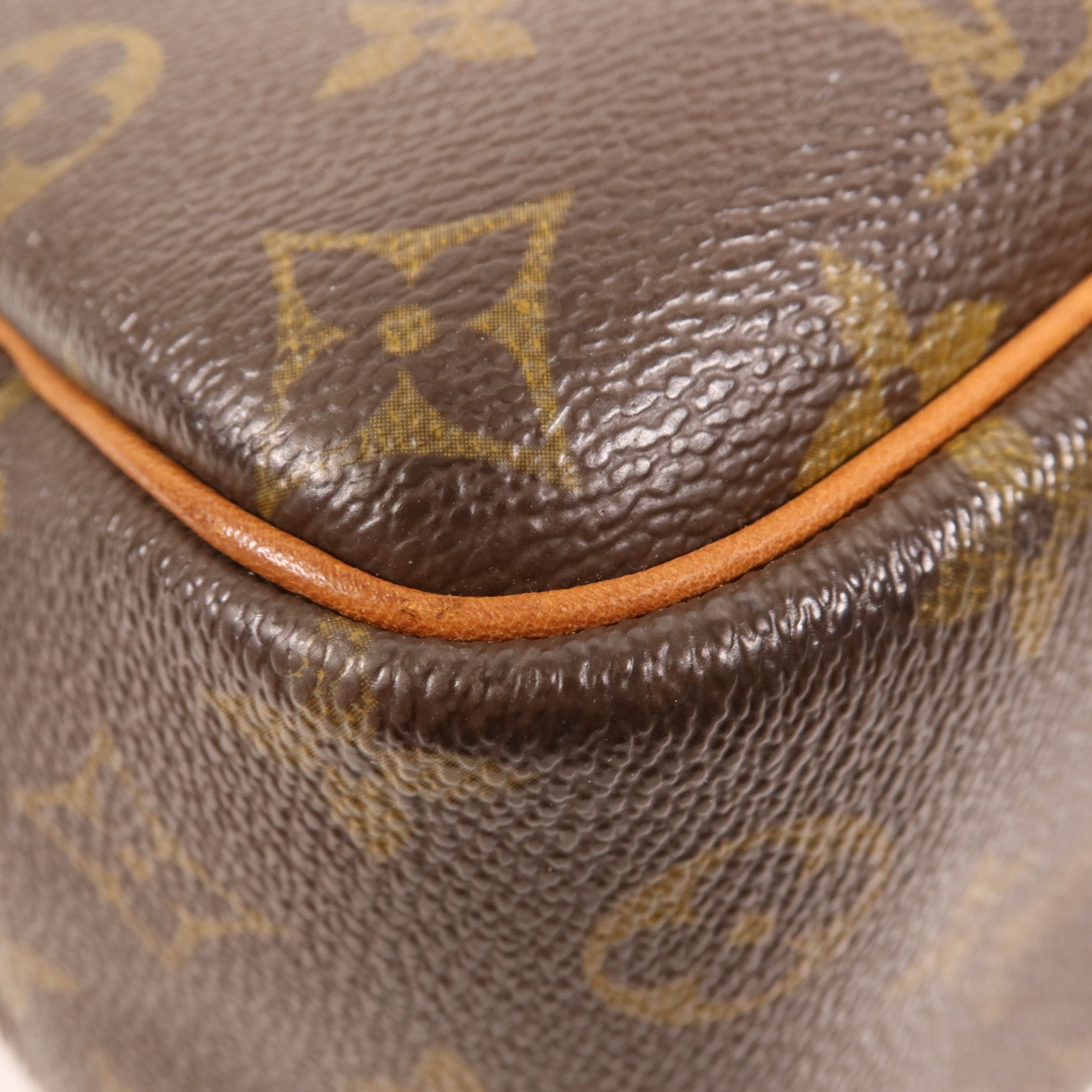 LOUIS VUITTON Monogram Deauville金扣手挽袋