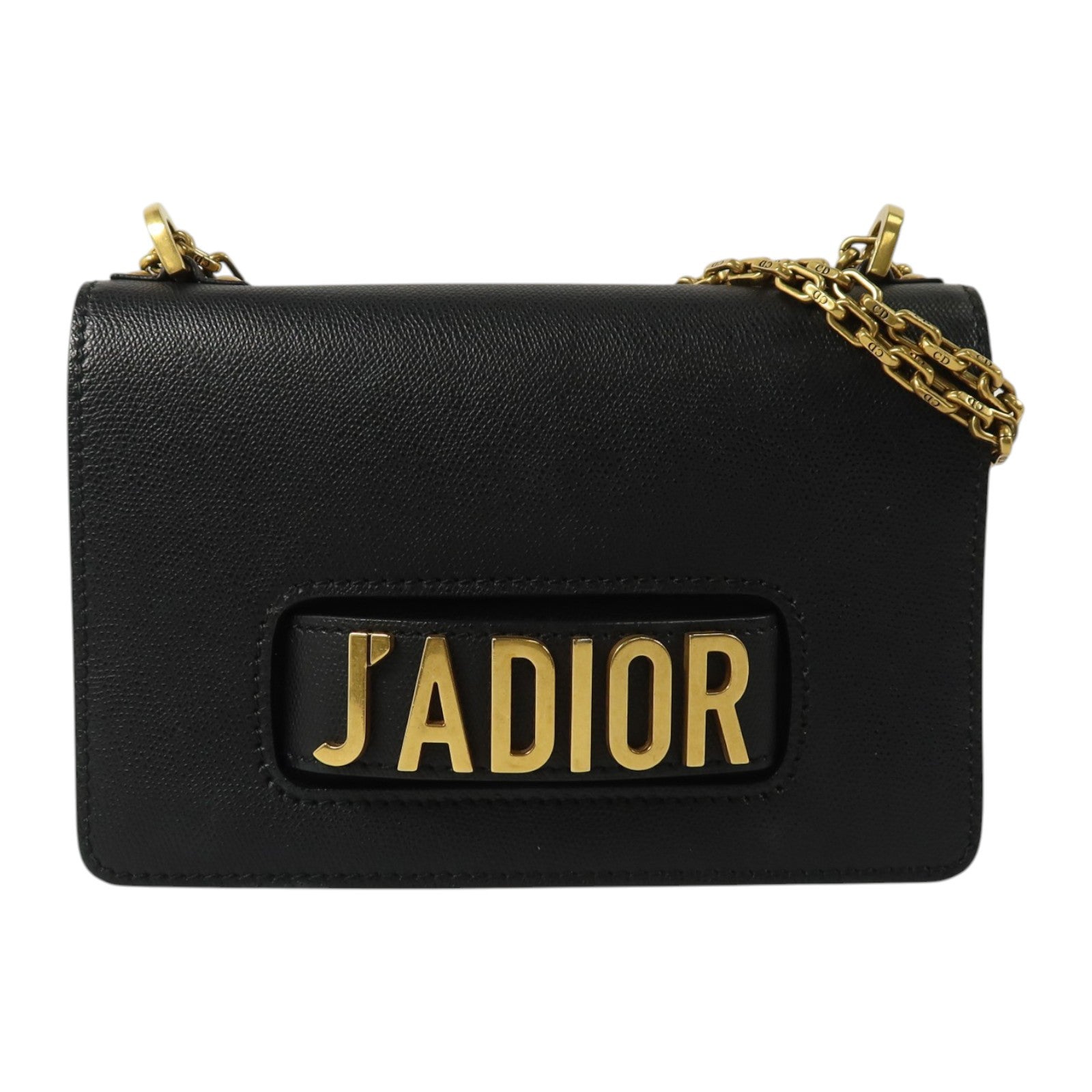 Dior 牛皮皮革Jadior Flap金扣鏈帶肩背袋