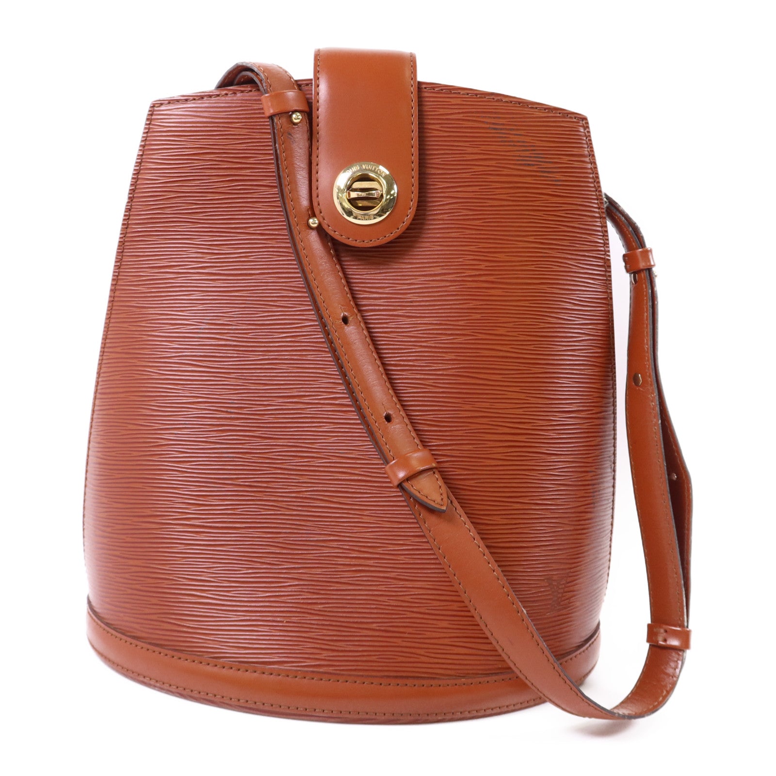 LOUIS VUITTON Epi Cluny金扣肩背袋