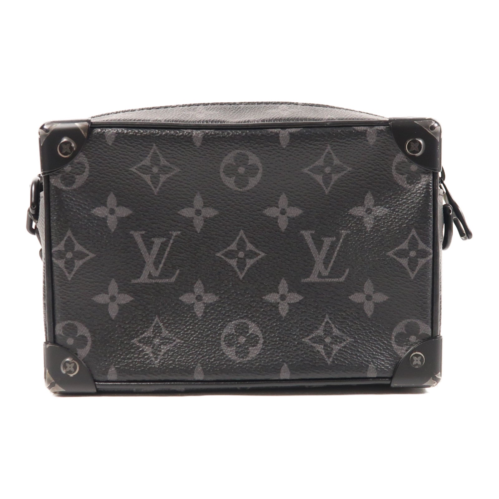 LOUIS VUITTON Monogram Eclipse Mini Soft Trunk肩背袋