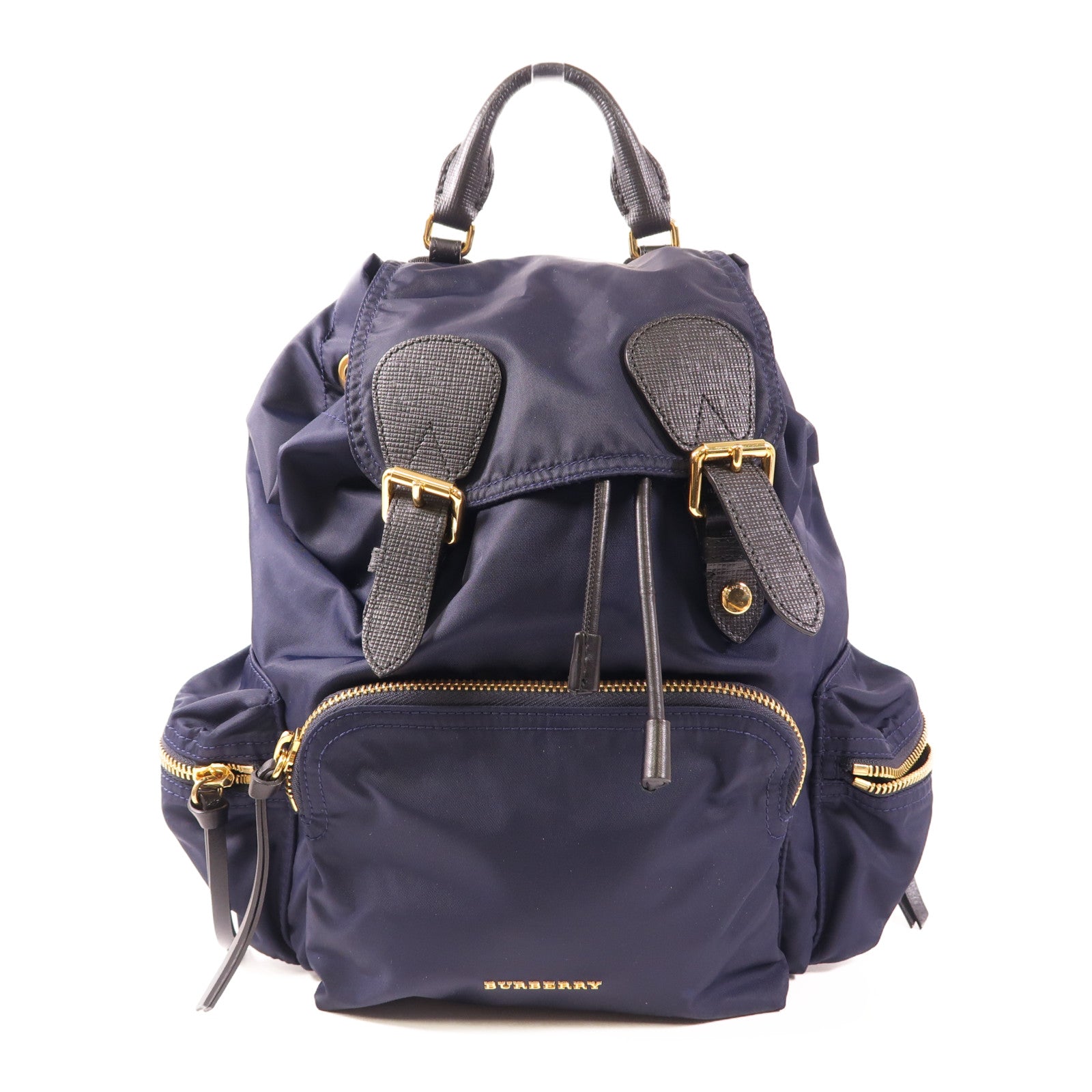 BURBERRY 尼龍Backpack金扣背包