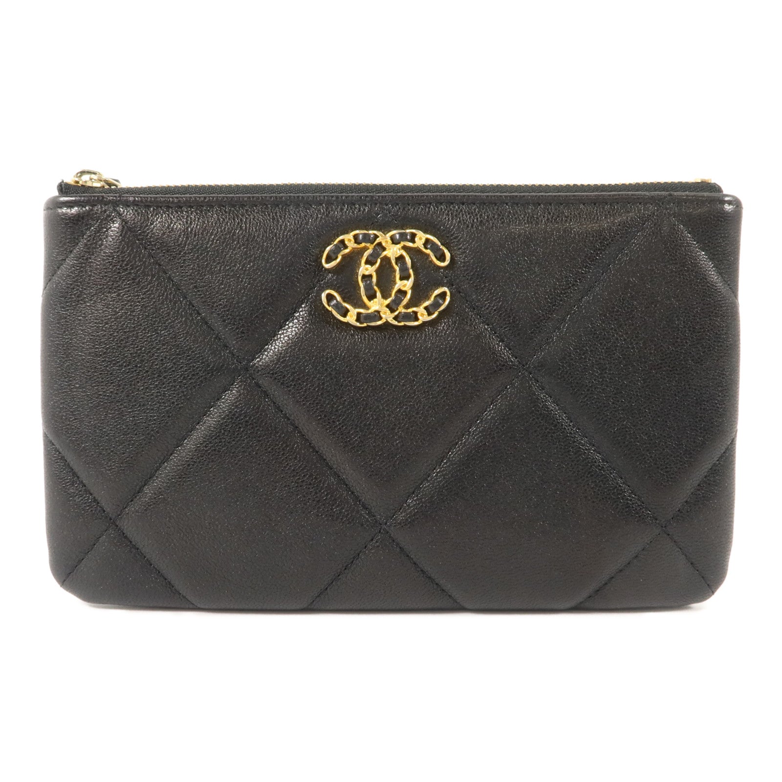 CHANEL 羊皮皮革19 Mini Pouch小袋