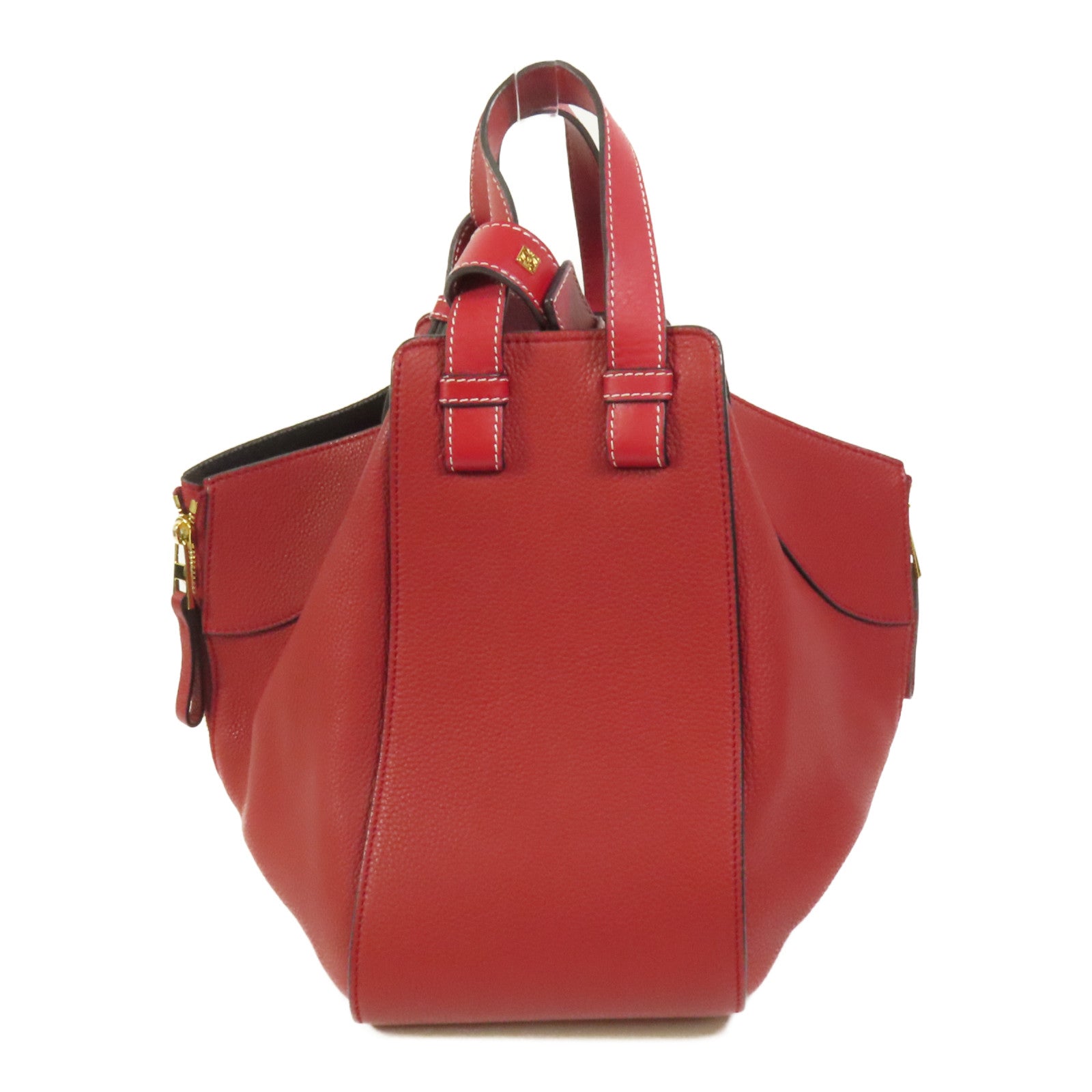 LOEWE 牛皮皮革Hammock Small金扣肩背袋