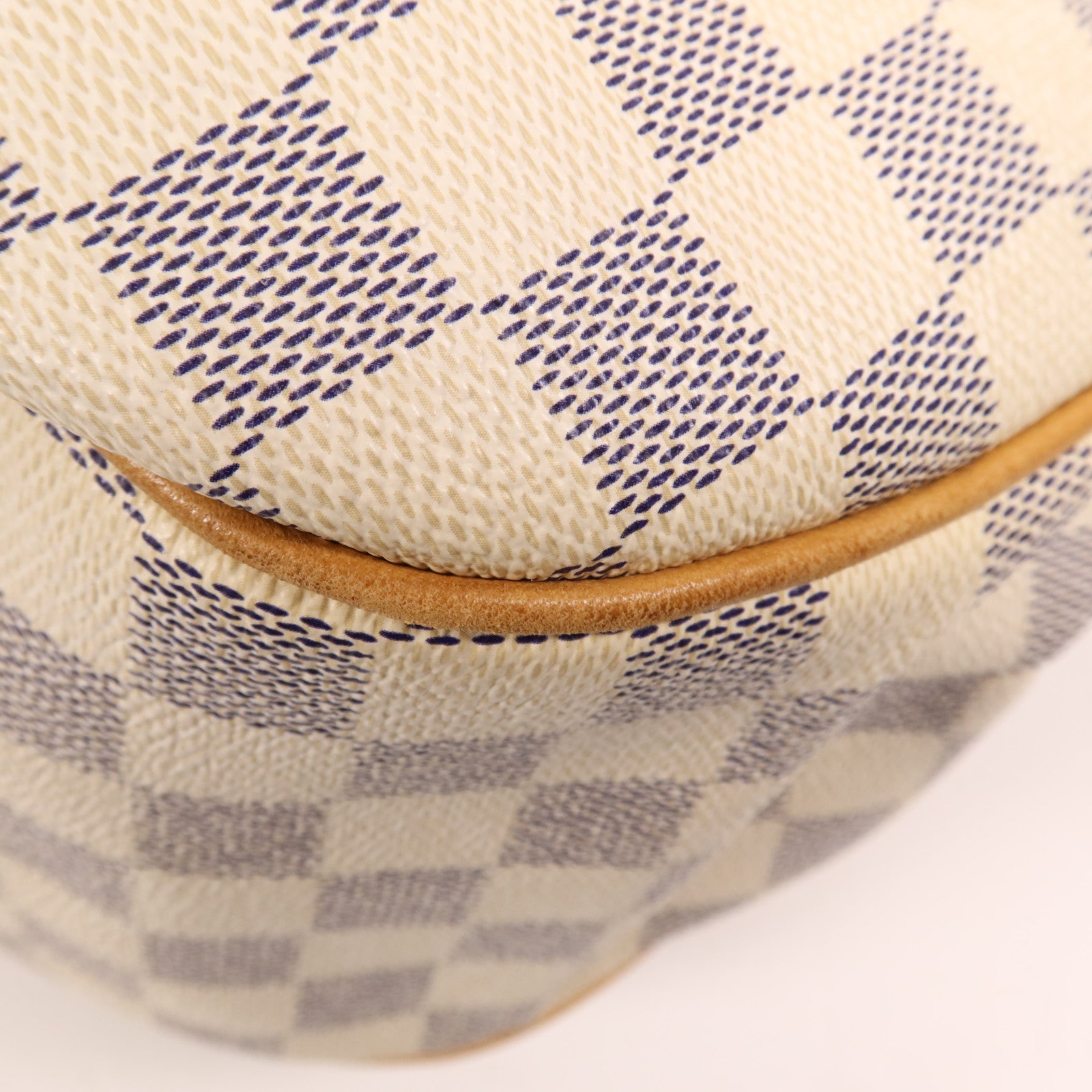LOUIS VUITTON Damier Azur Galliera GM金扣肩背袋