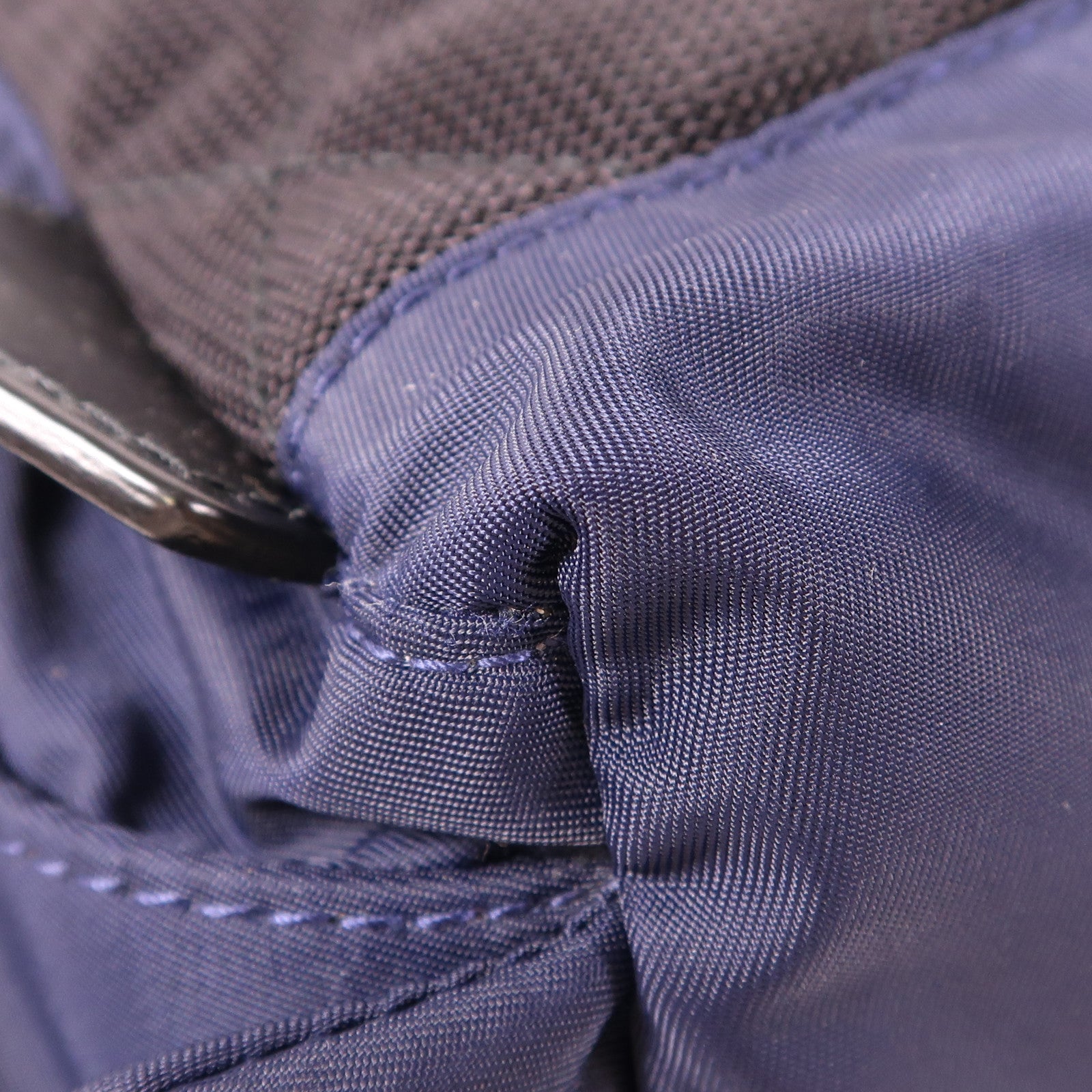 BURBERRY GHW Backpack 4016624 Nylon Navy