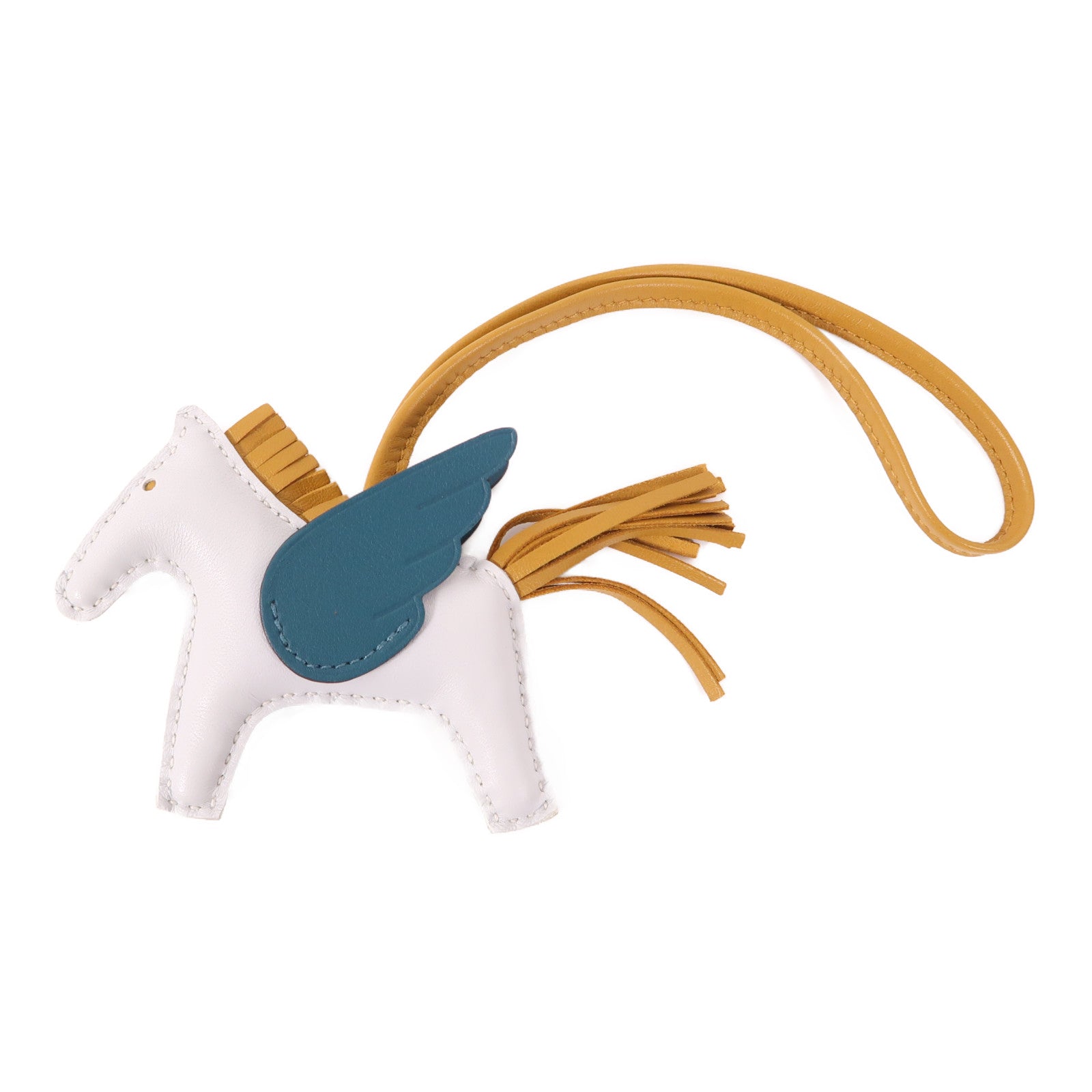 HERMES Swift皮革Rodeo PM掛飾