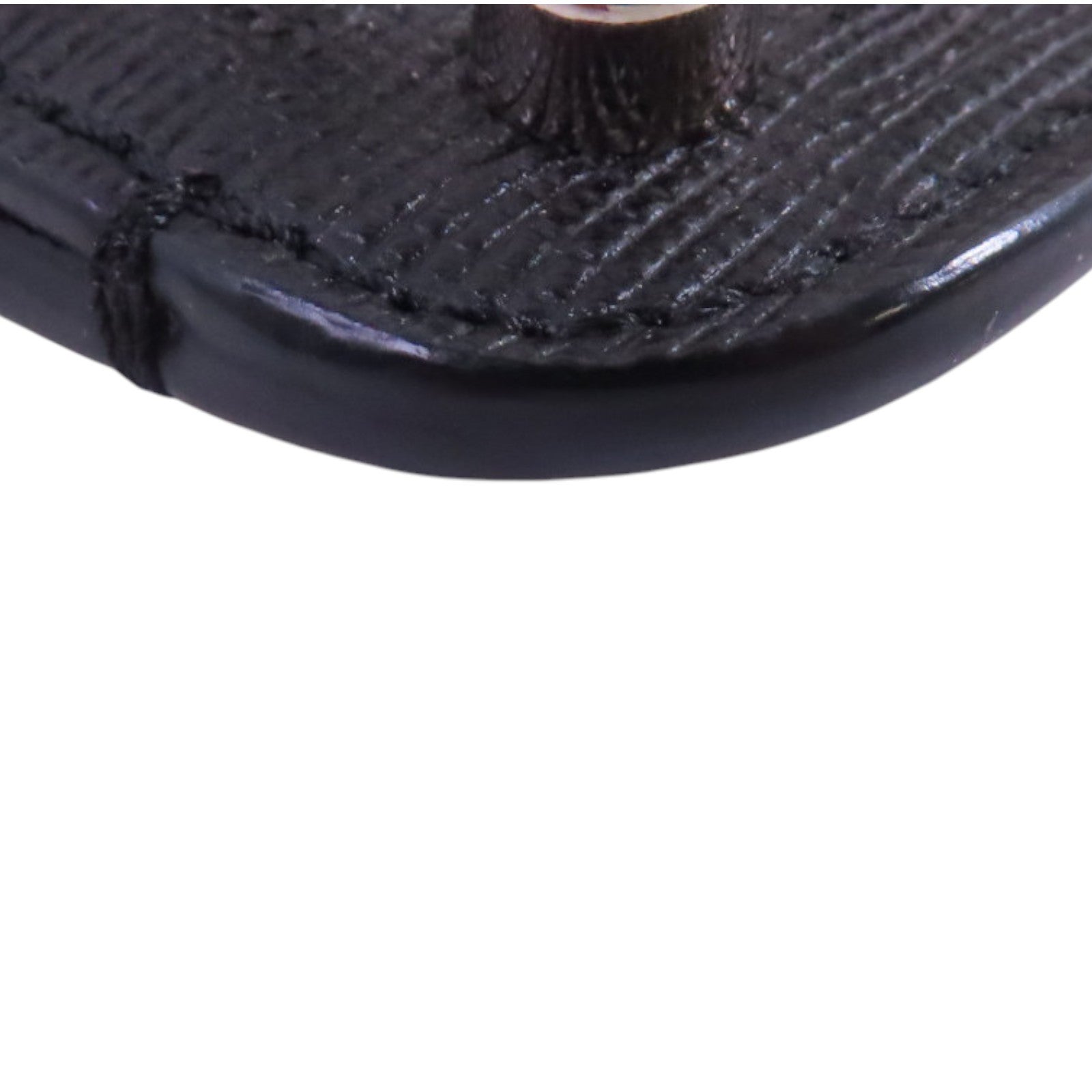 FENDI 塗層皮革Studded Karlito Clutch Pouch銀扣手拿包