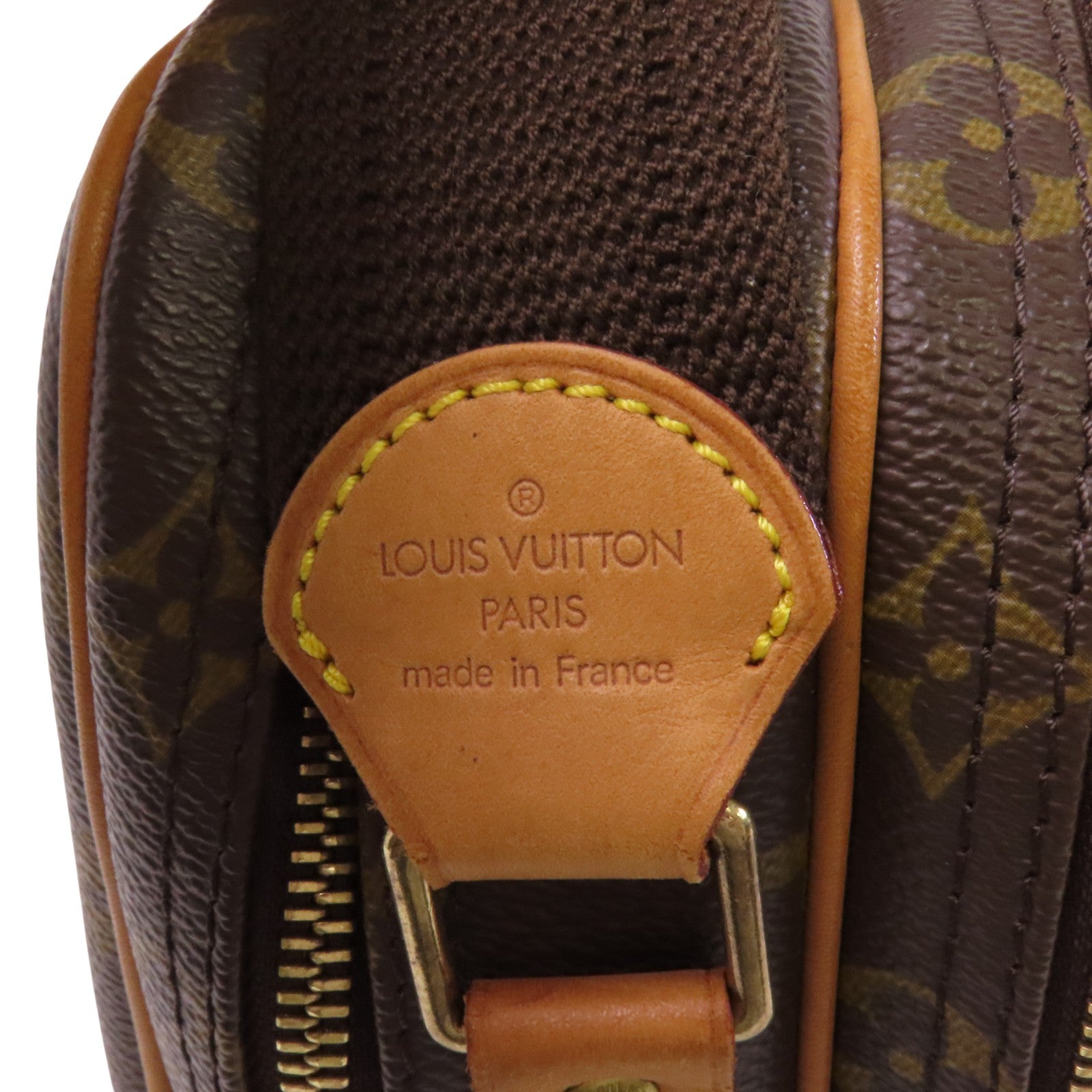 LOUIS VUITTON Monogram Reporter PM金扣肩背袋