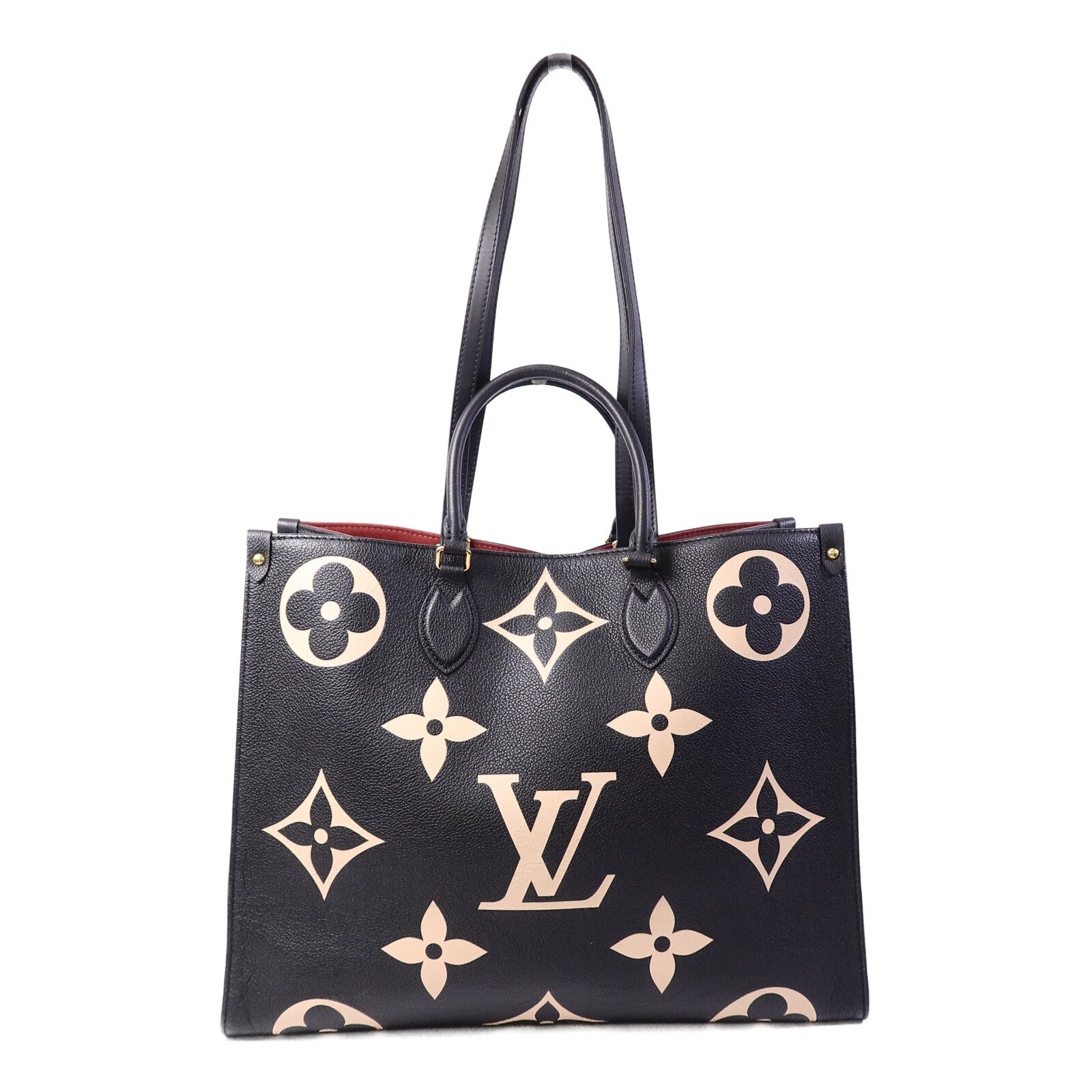 LOUIS VUITTON Monogram Empreinte OnTheGo GM手挽肩背兩用袋