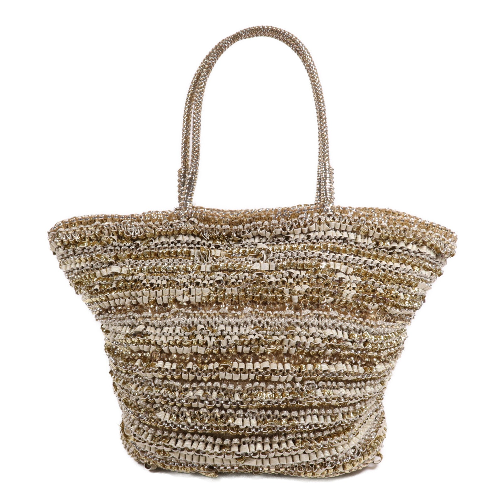 ANTEPRIMA PVC Tote Bag銀扣手挽袋